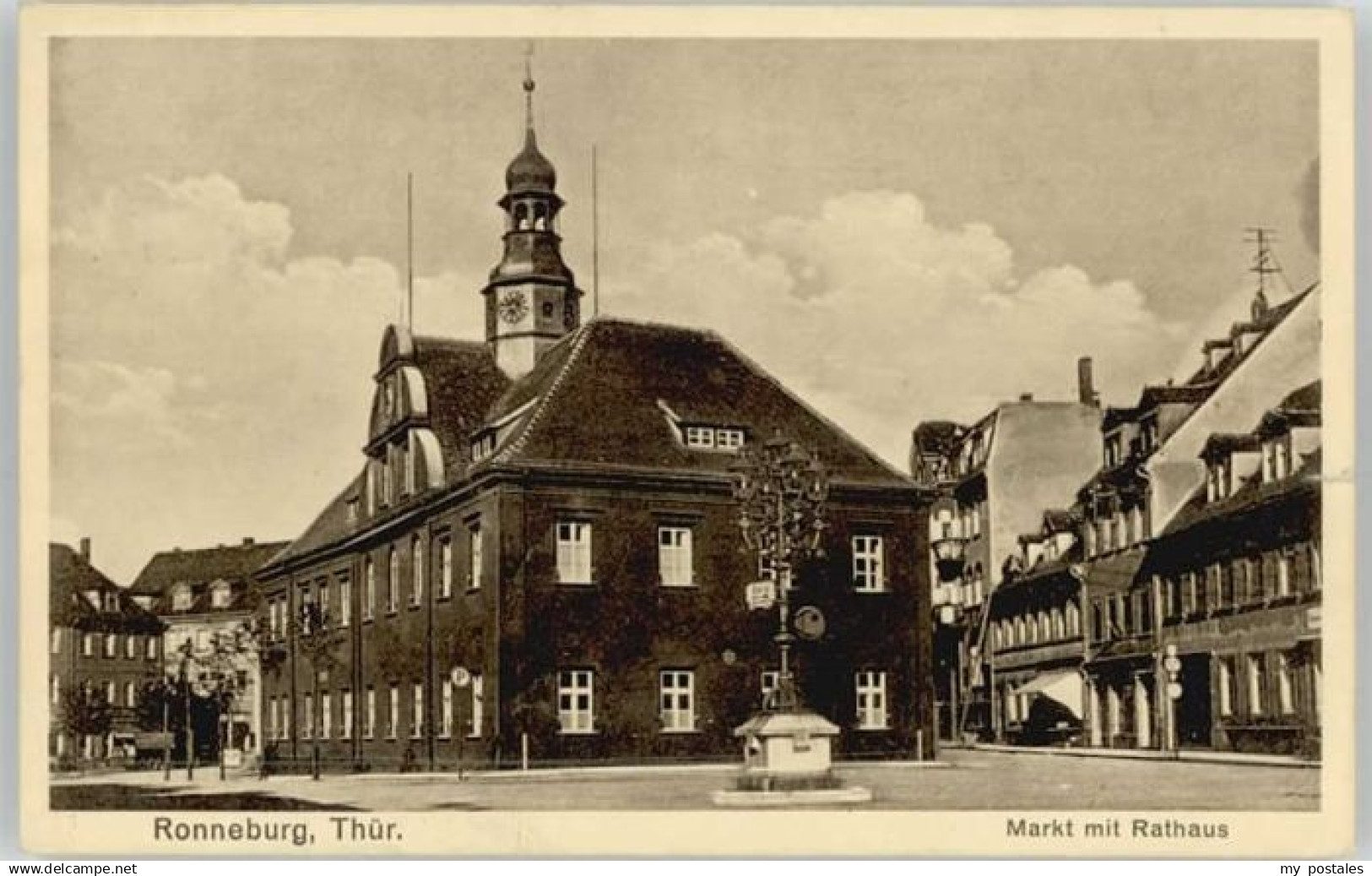 70131884 Ronneburg Ronneburg Markt Rathaus x