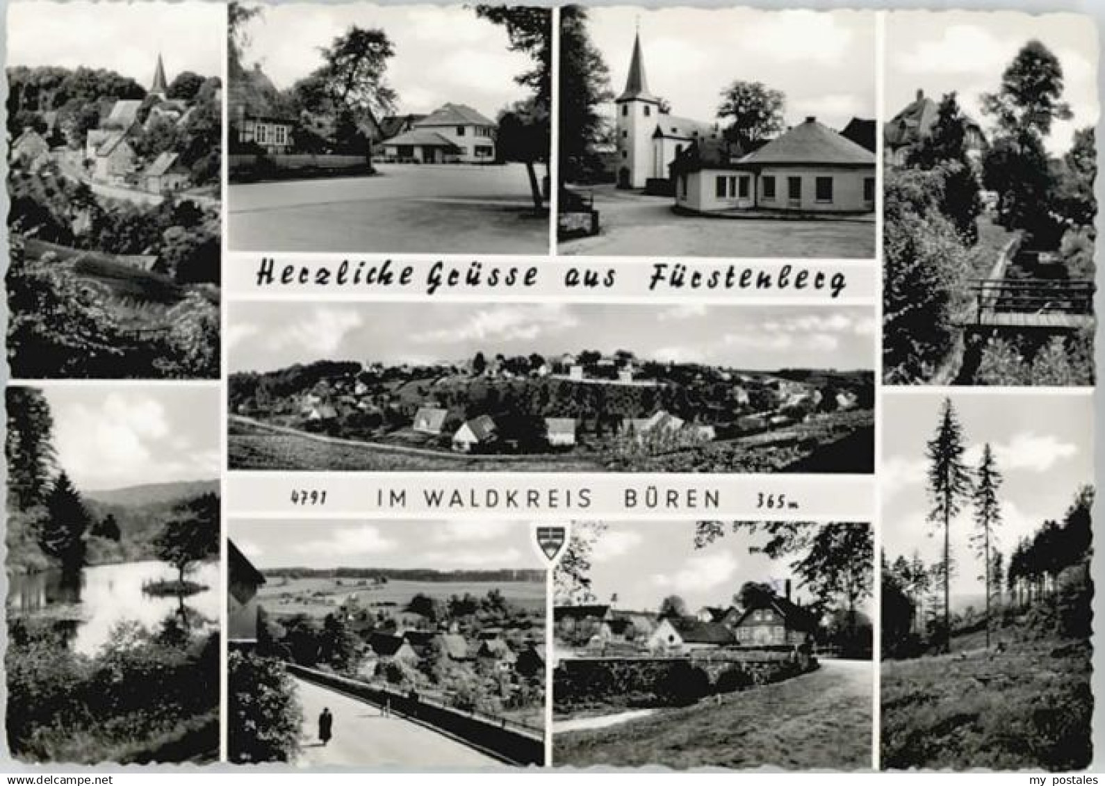 70132229 Fuerstenberg Havel Fuerstenberg Havel Waldkreis Bueren *