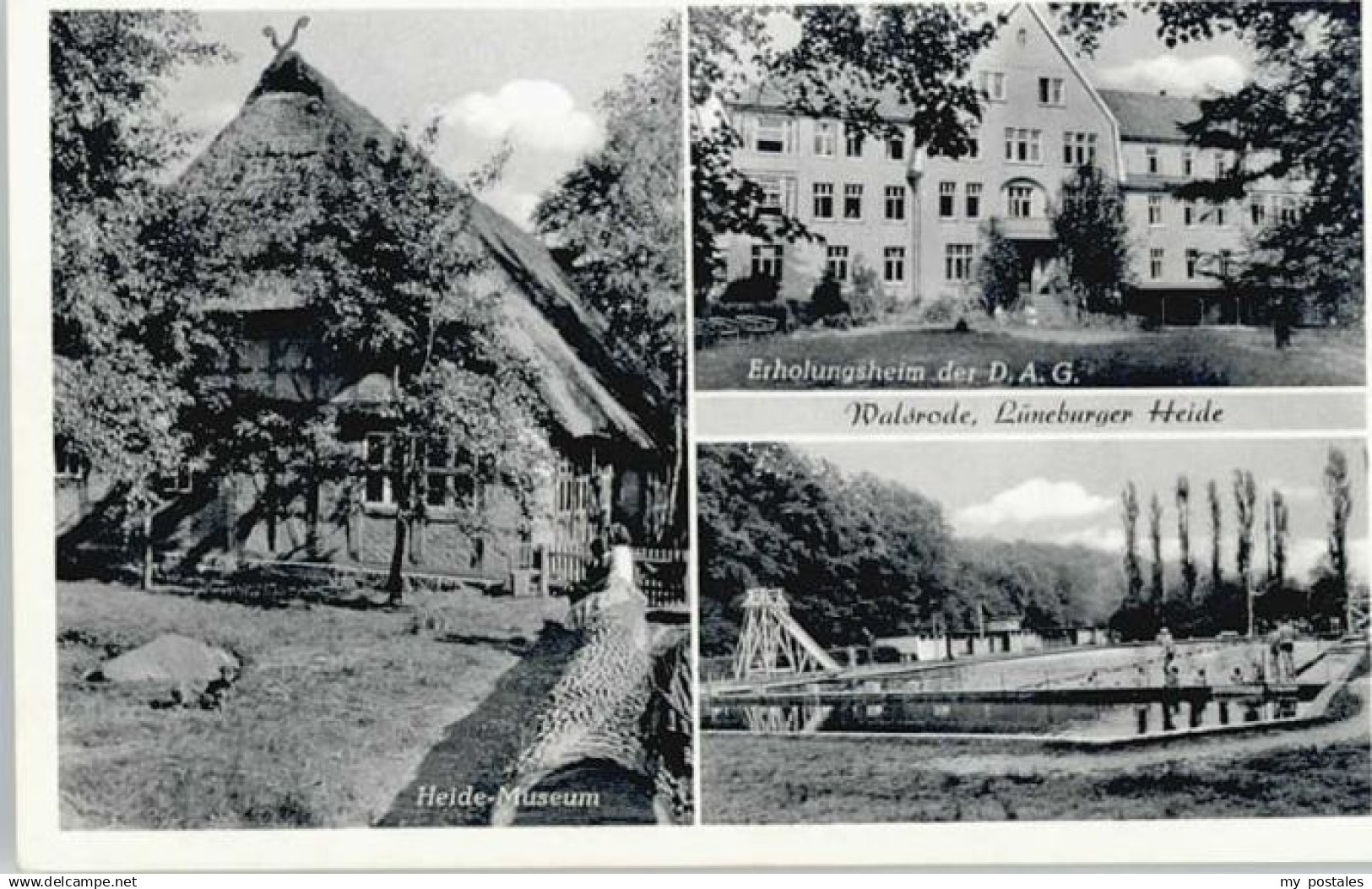 70132764 Walsrode Lueneburger Heide Walsrode Erholungsheim D.A.G. Heide Museum *