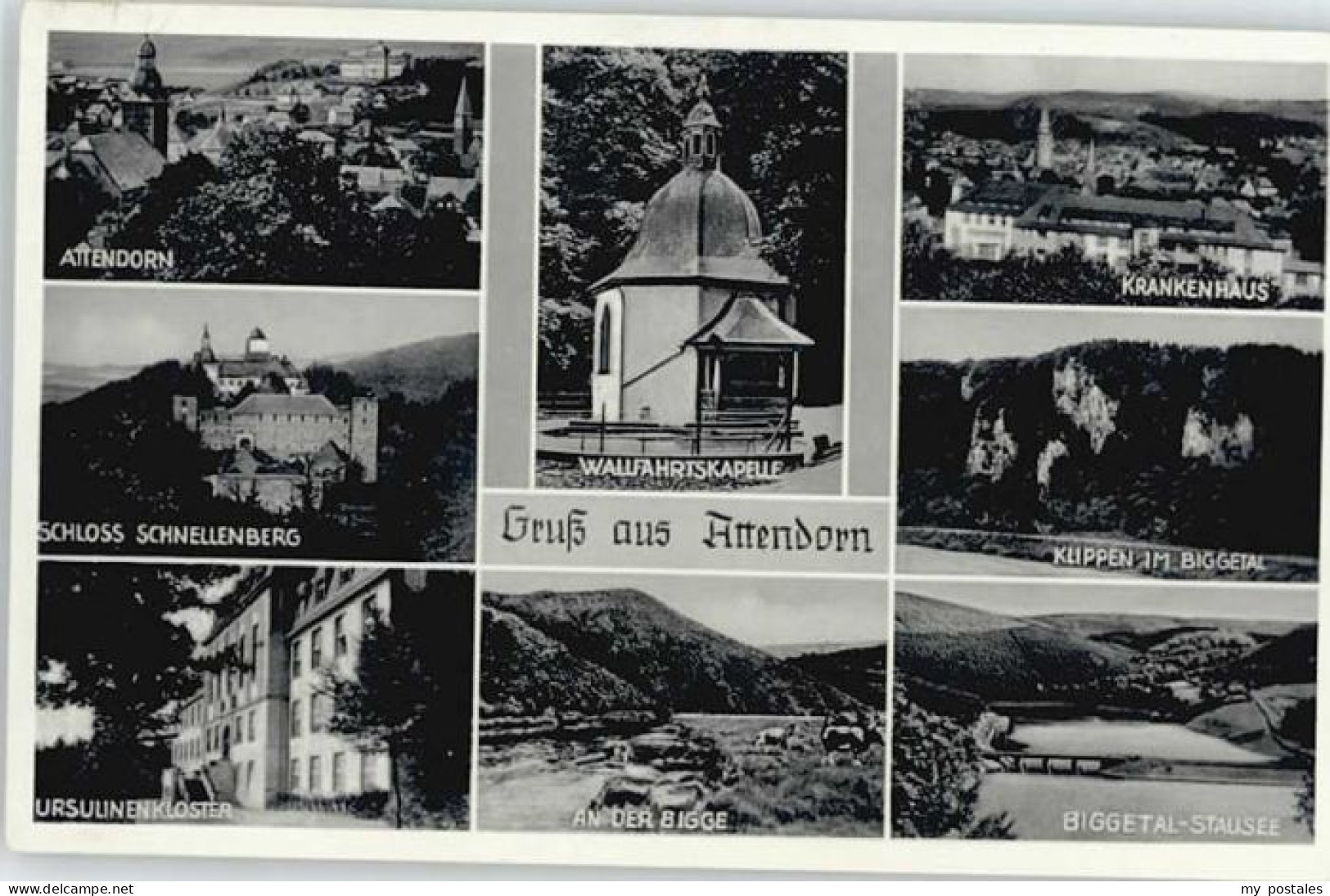 70133297 Attendorn Attendorn Schloss Schnellenberg Krankenhaus * Attendorn