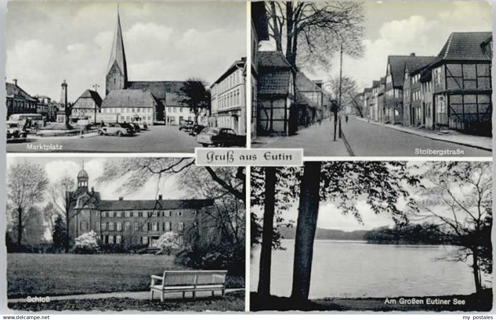 70133705 Eutin Eutin Marktplatz Schloss See Stolbergstrasse *