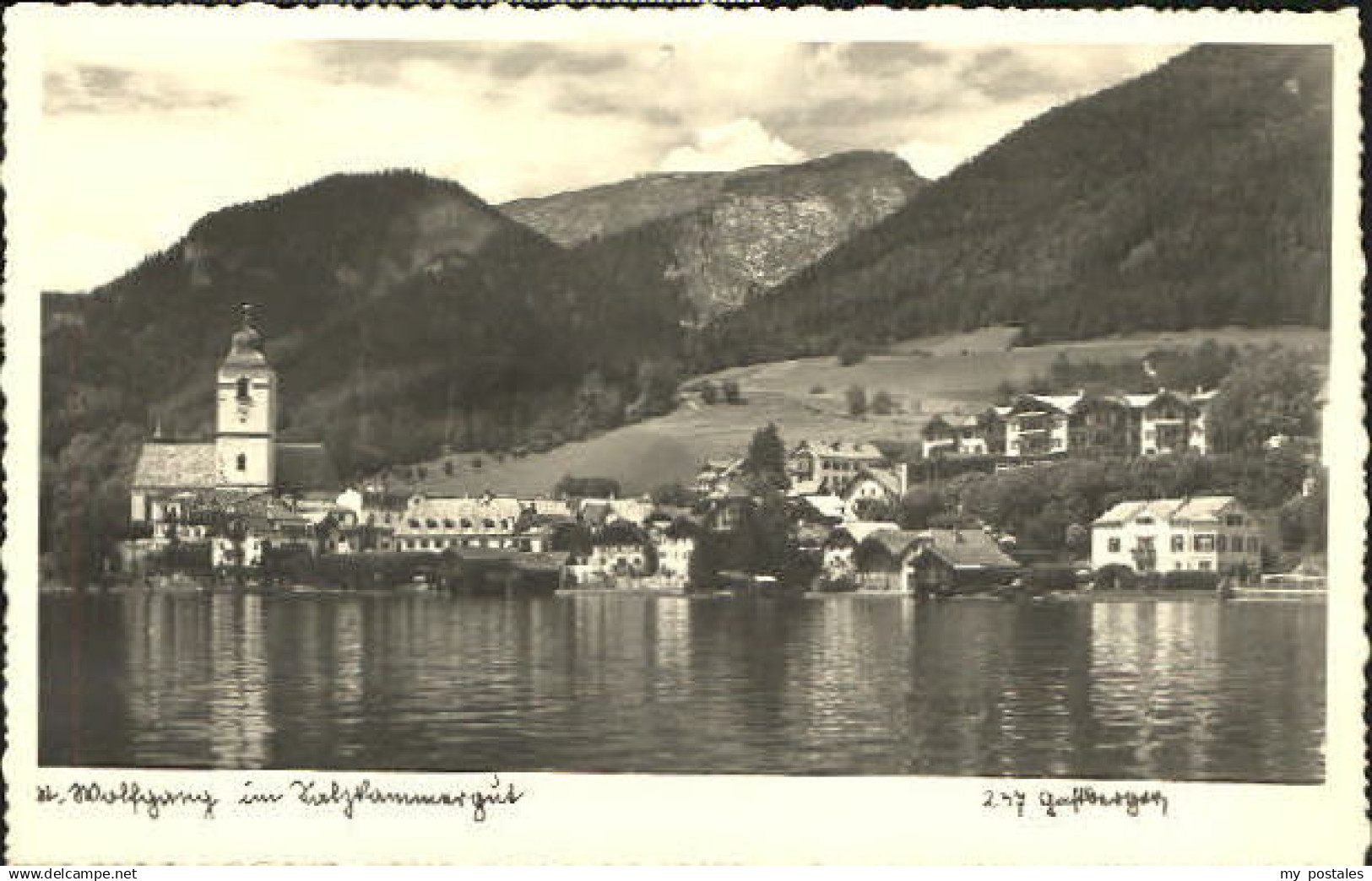 70588056 St Wolfgang Wolfgangsee St Wolfgang Salzkammergut ungelaufen ca. 1930