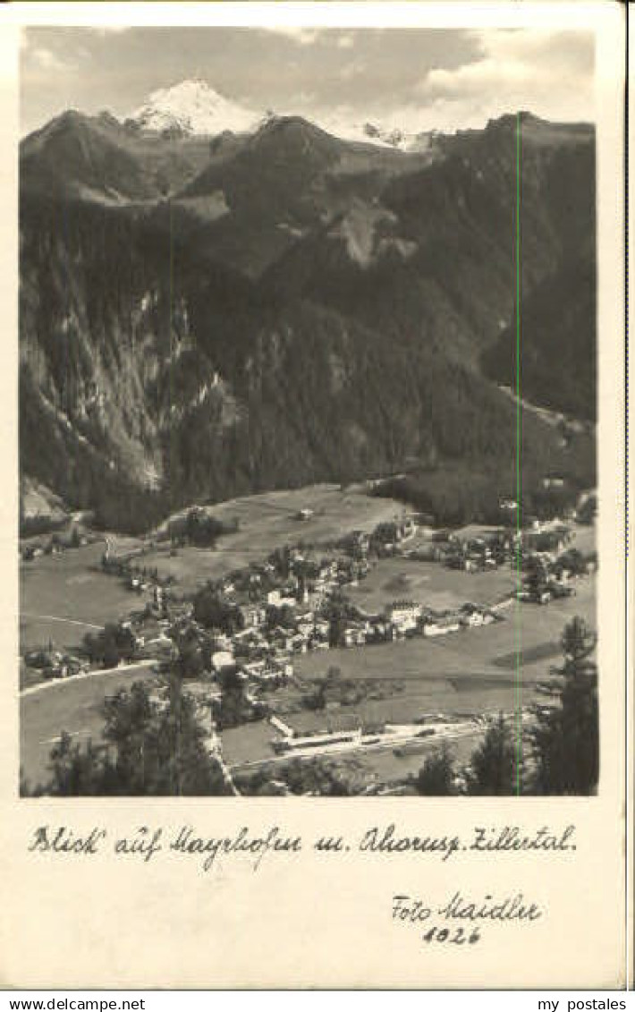 70589053 Mayrhofen Zillertal Mayrhofen Zillertal  x 1952