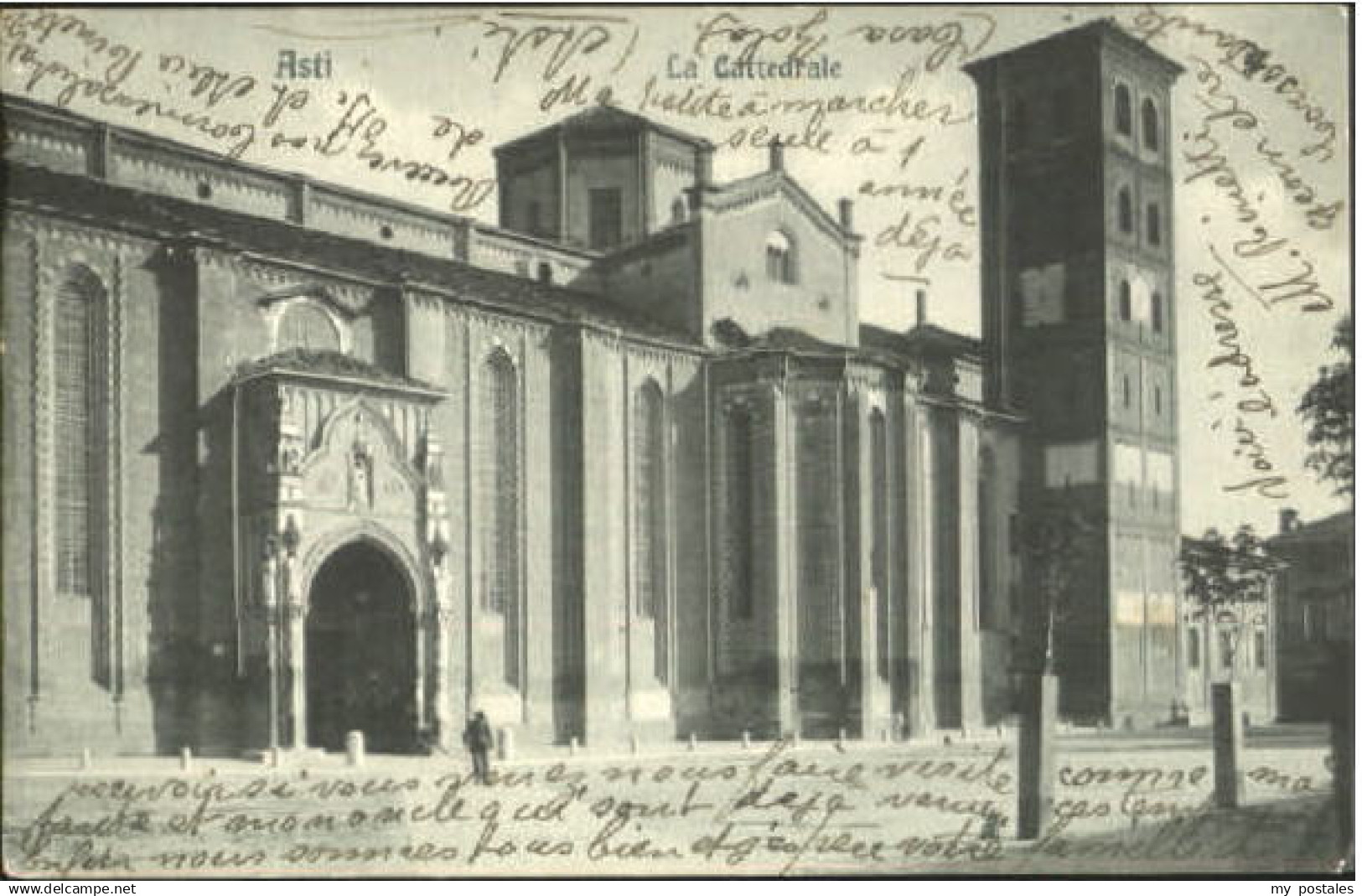 70600167 Asti Asti Cattedrale x 1909