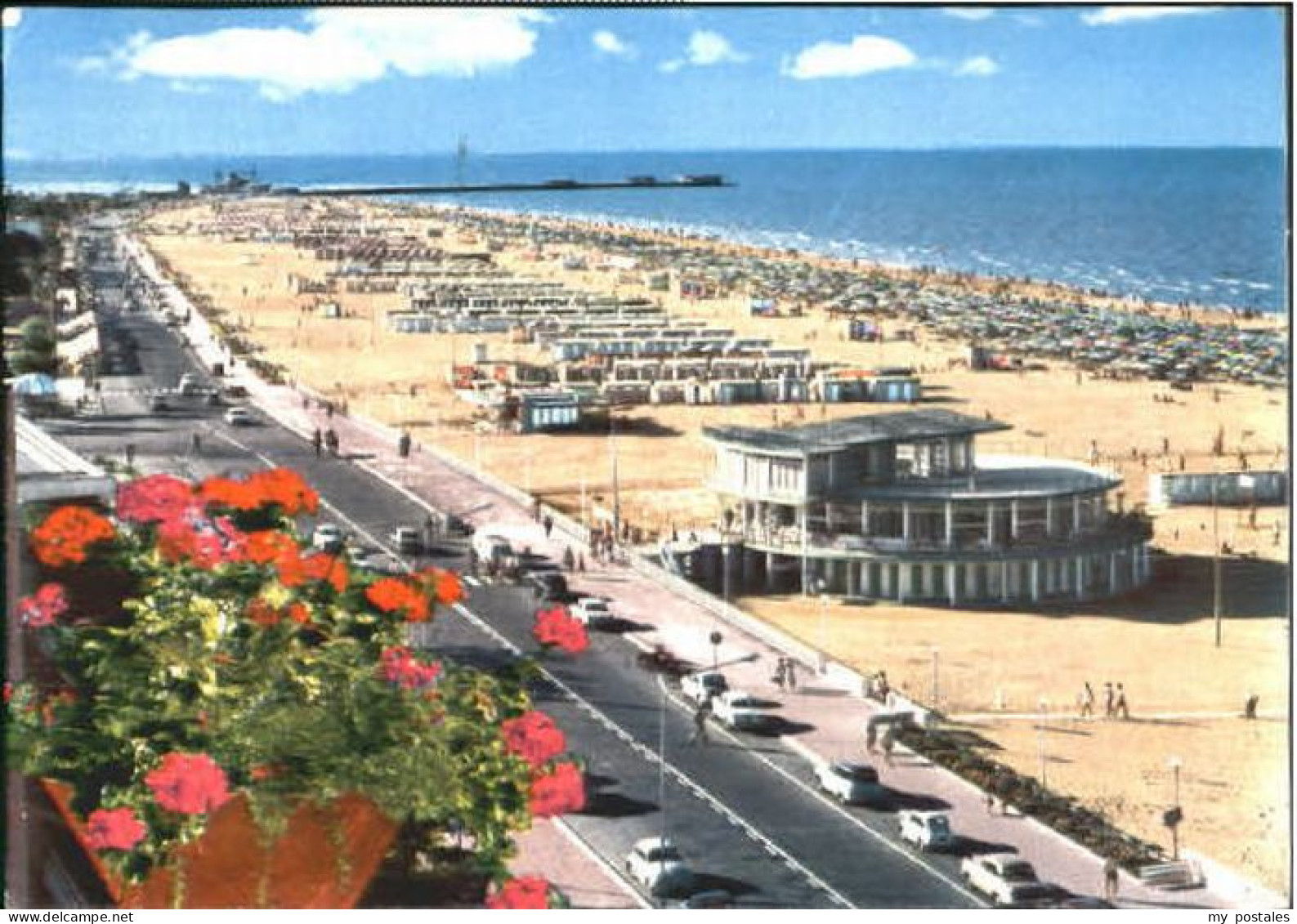 70603582 Rimini Rimini Strand x 1966 Rimini