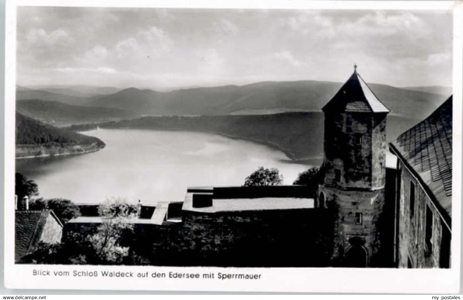 70631269 Waldeck Edersee Waldeck Schloss Waldeck Edersee Sperrmauer *