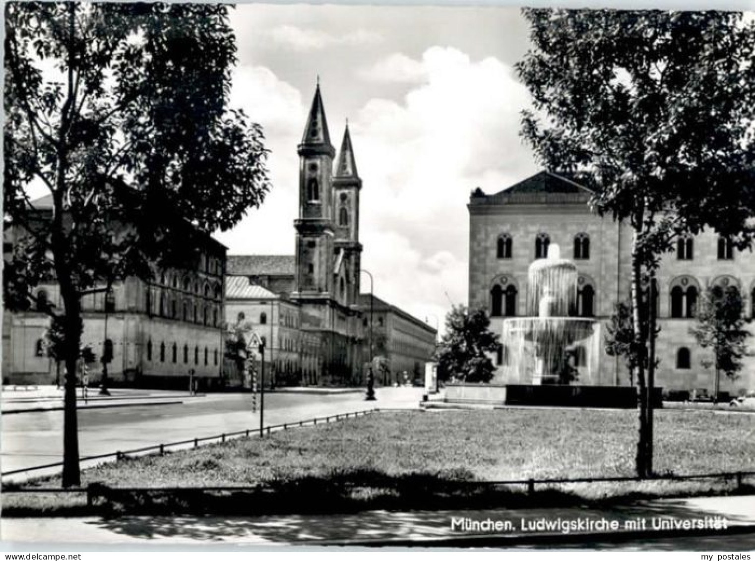 70632052 Muenchen Muenchen Ludwigskirche Universitaet * Muenchen