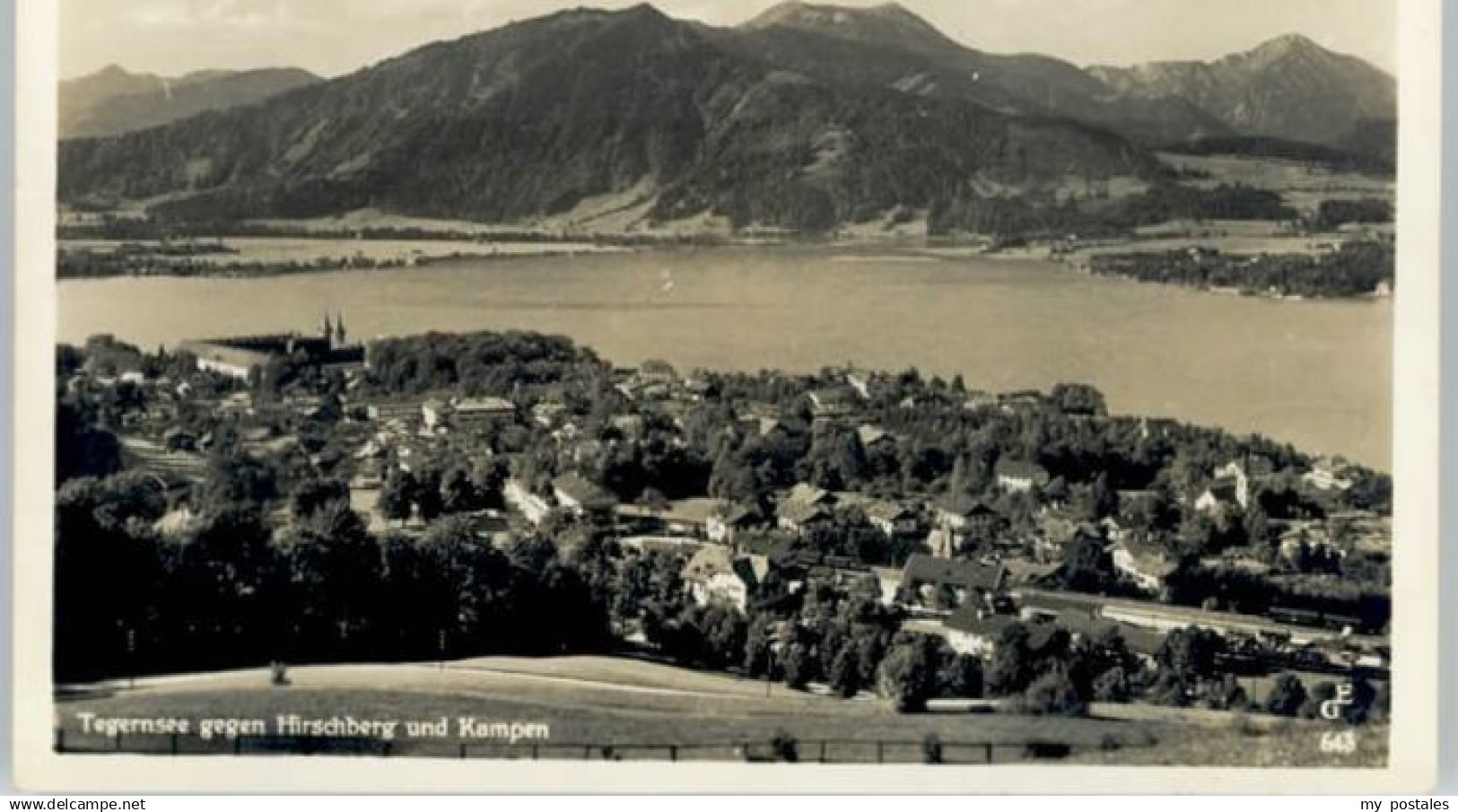 70632503 Tegernsee Tegernsee Hirschberg Kampen *