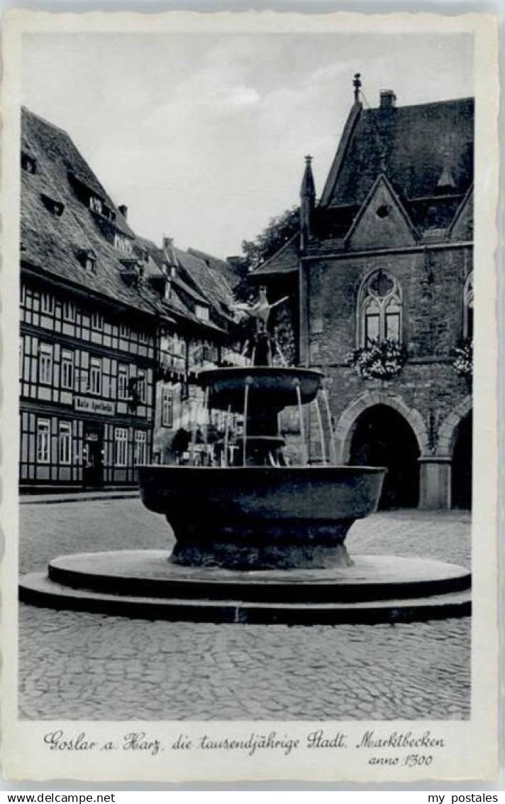 70656598 Goslar Goslar Marktbecken * Goslar