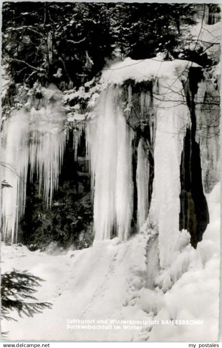 70658695 Baiersbronn Schwarzwald Baiersbronn Sankenbachfall *