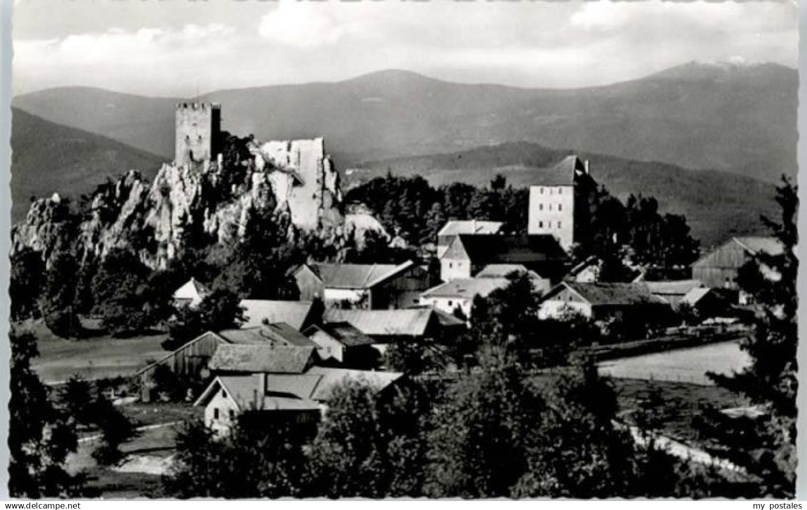 70660139 Regen Regen Ruine Weissenstein *