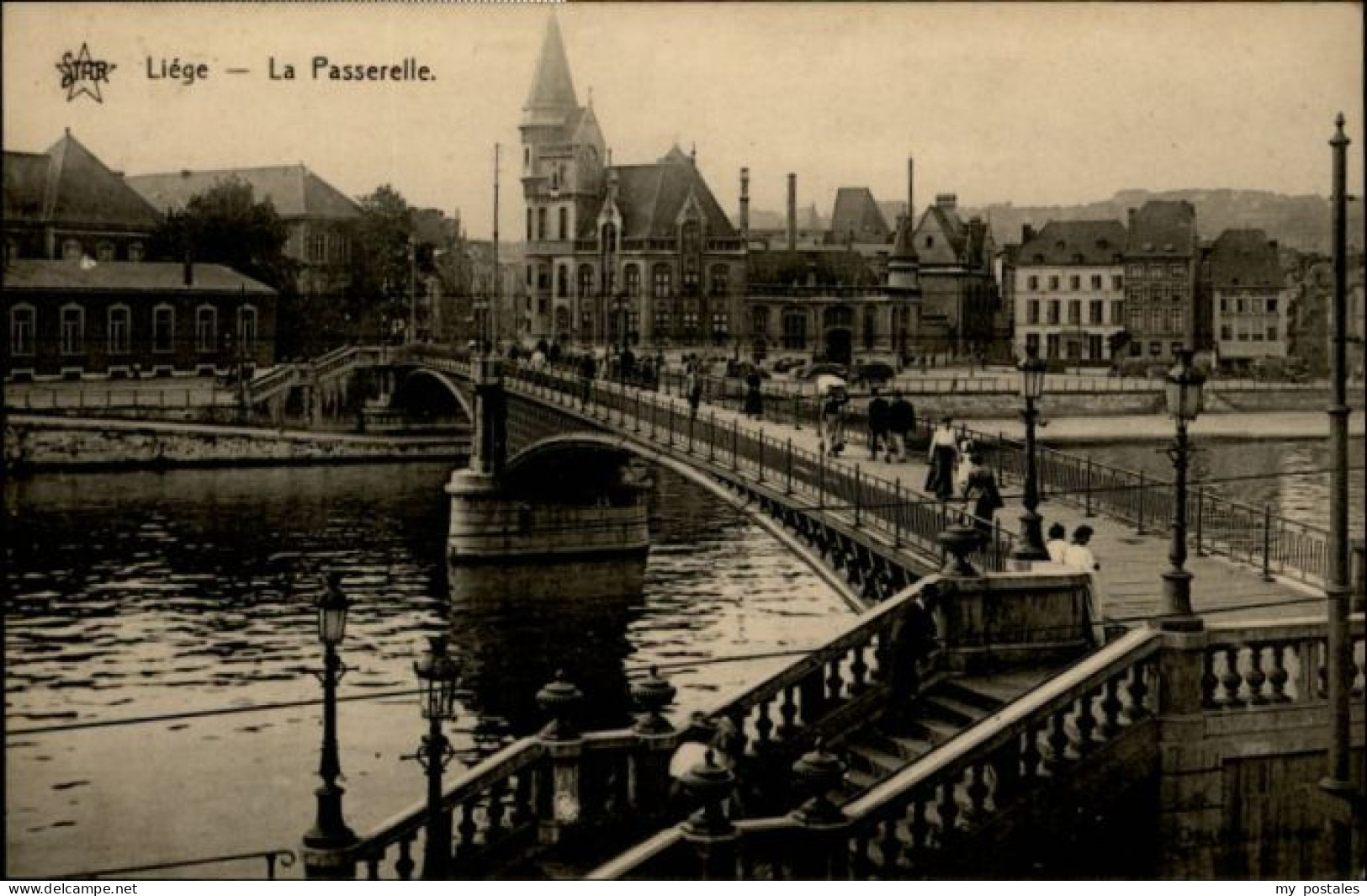 70748680 Liege Luettich Liege Passerelle * Liege