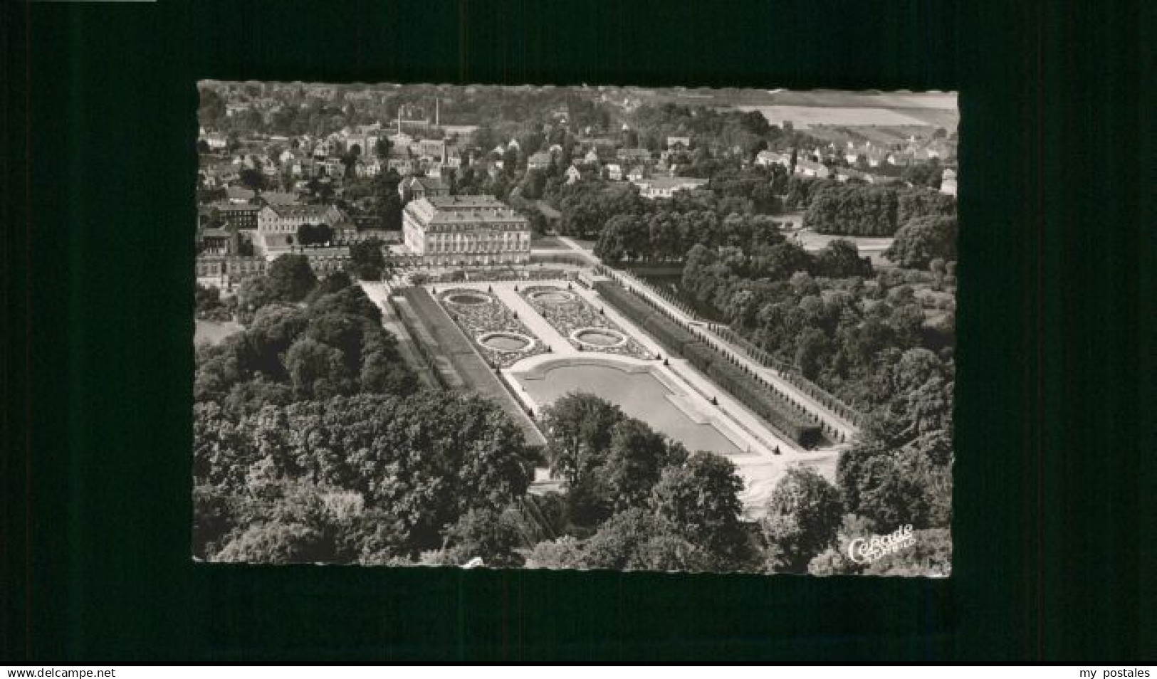 70842304 Bruehl Bruehl Fliegeraufnahme Schloss Augustusburg x