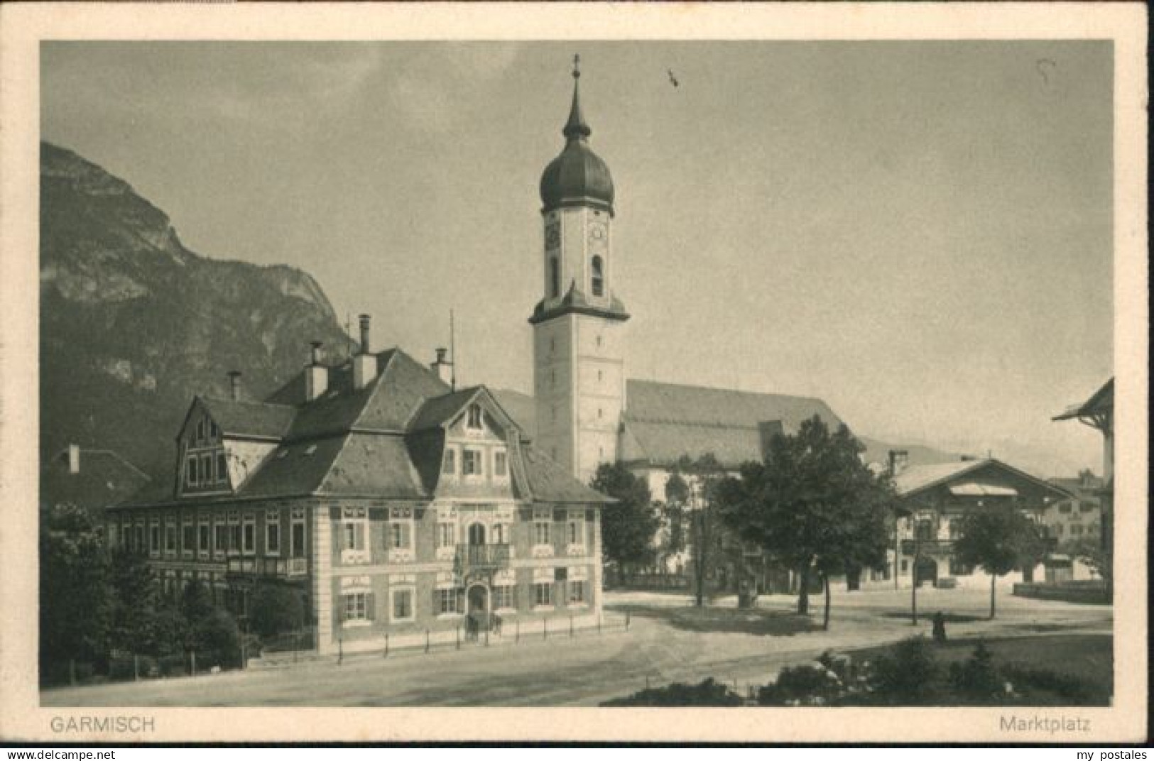 70866079 Garmisch-Partenkirchen Garmisch-Partenkirchen Kirche *