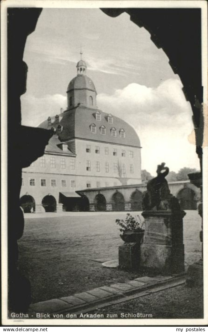 70866125 Gotha Thueringen Gotha Schlossturm *