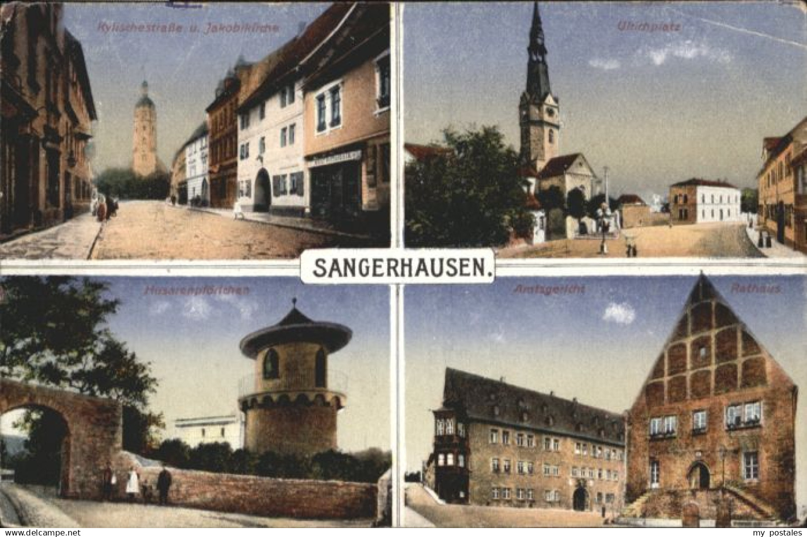 70866374 Sangerhausen Suedharz Sangerhausen Kylischestrasse Jakobi Kirche Ulrich