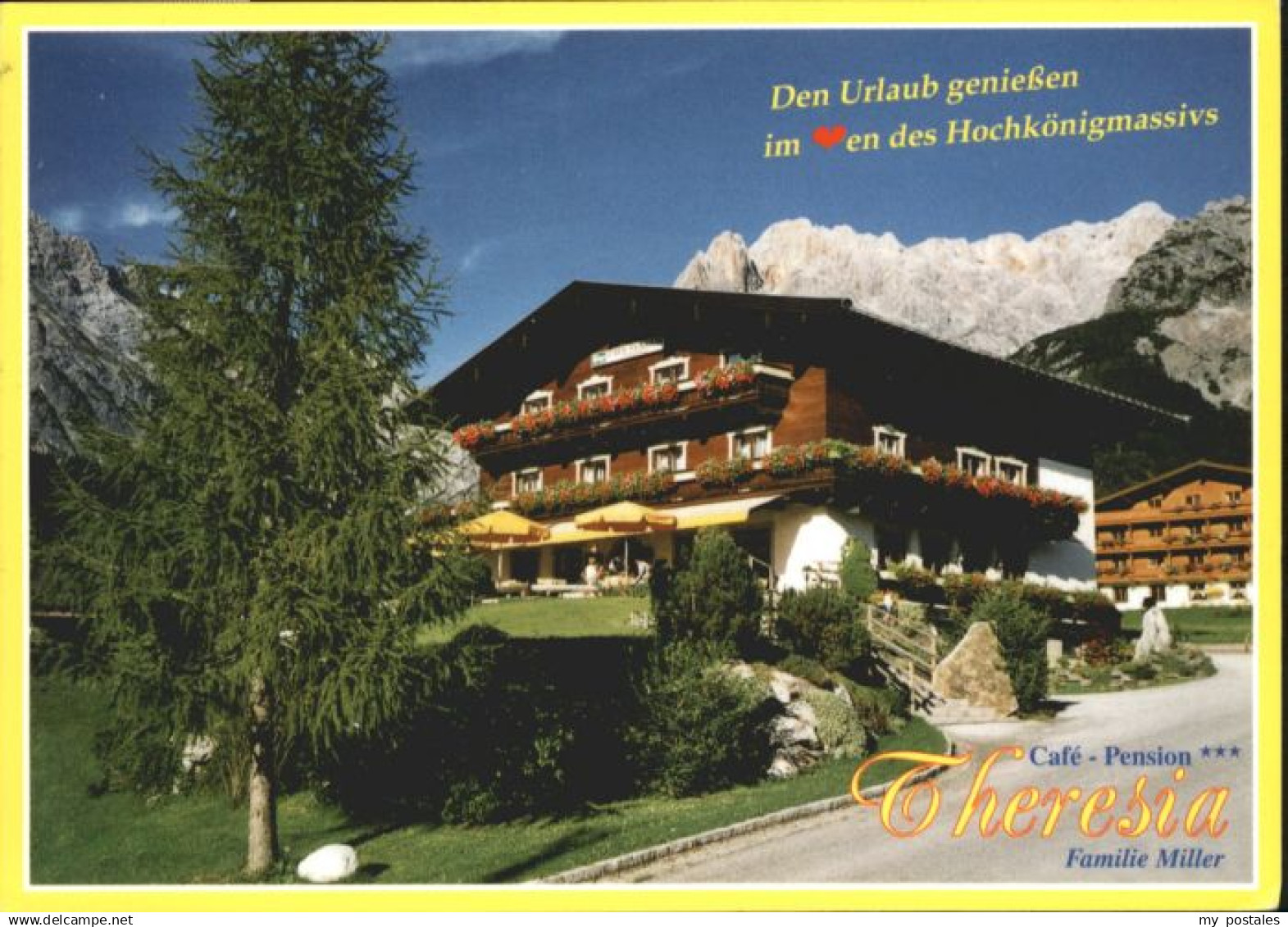 70873417 Maria Alm Steinernen Meer Maria Alm Hinterthal Salzburger Land Cafe Pen