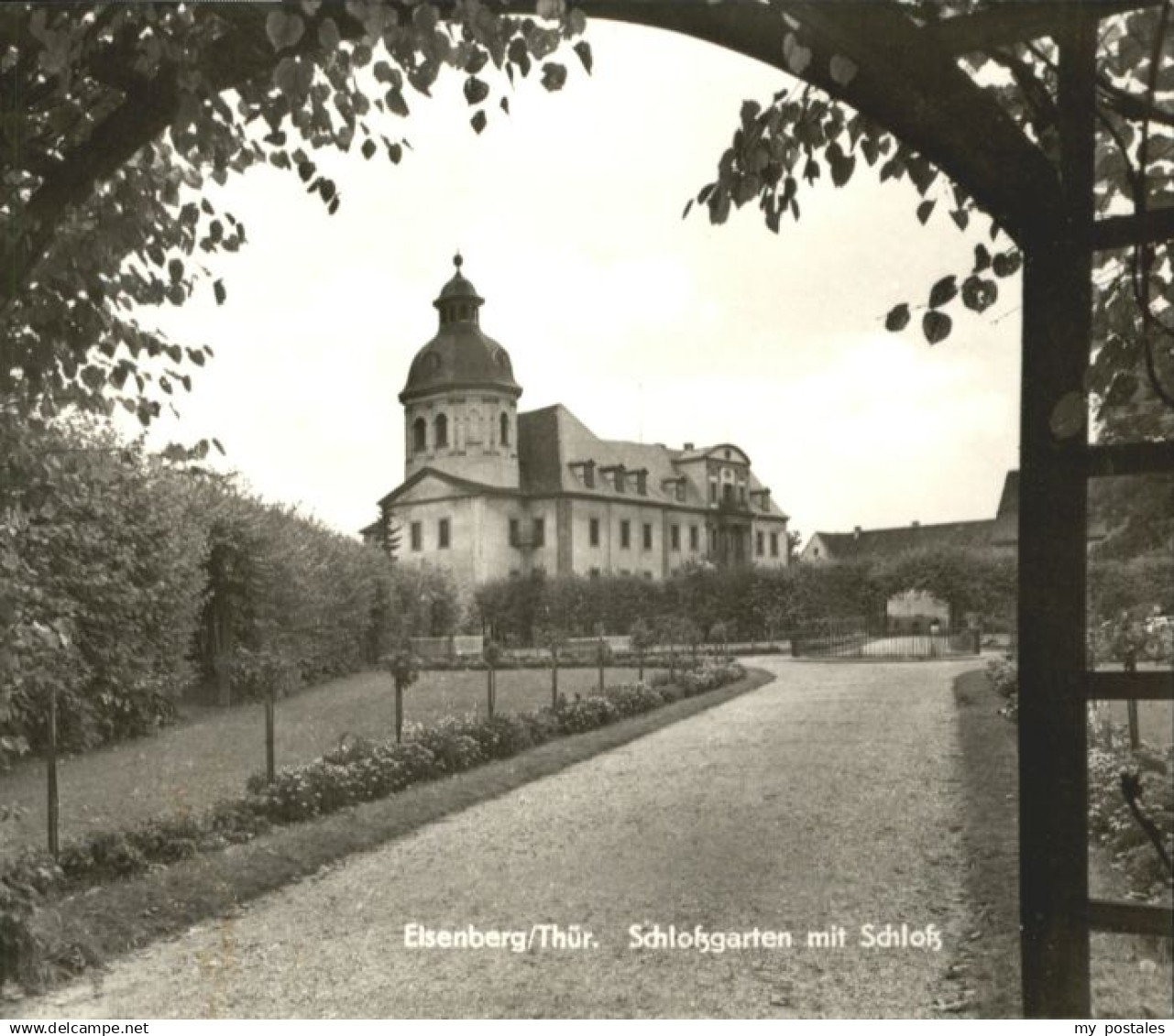 70881700 Eisenberg Thueringen Eisenberg Thueringen Schlossgarten Schloss  *