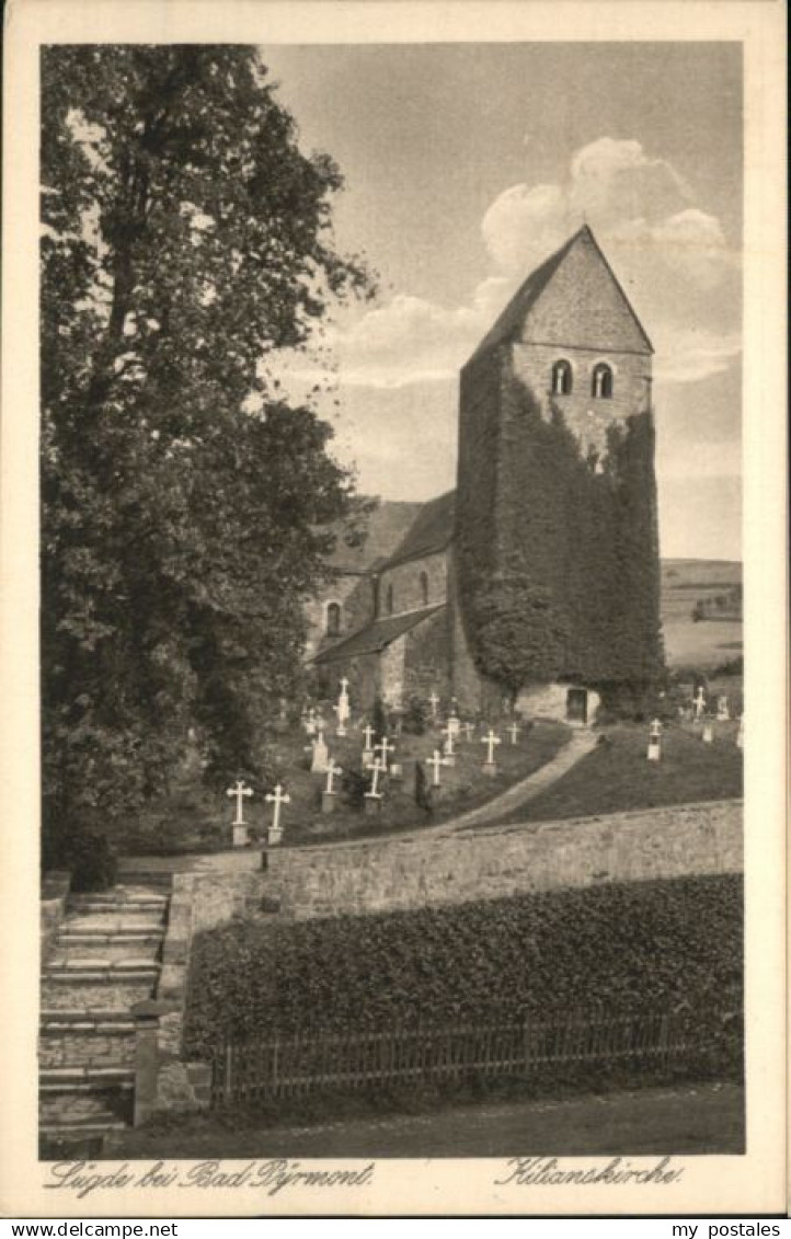 70881861 Luedge Luedge bei Bad Pyrmont Kilians Kirche  *