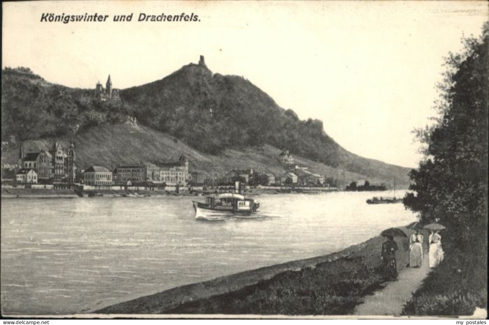 70889338 Koenigswinter Drachenfels  * Koenigswinter