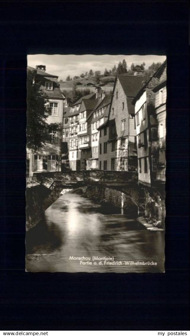 70889733 Monschau Monschau Eifel Montjoie Friedrich-Wilhelmbruecke *