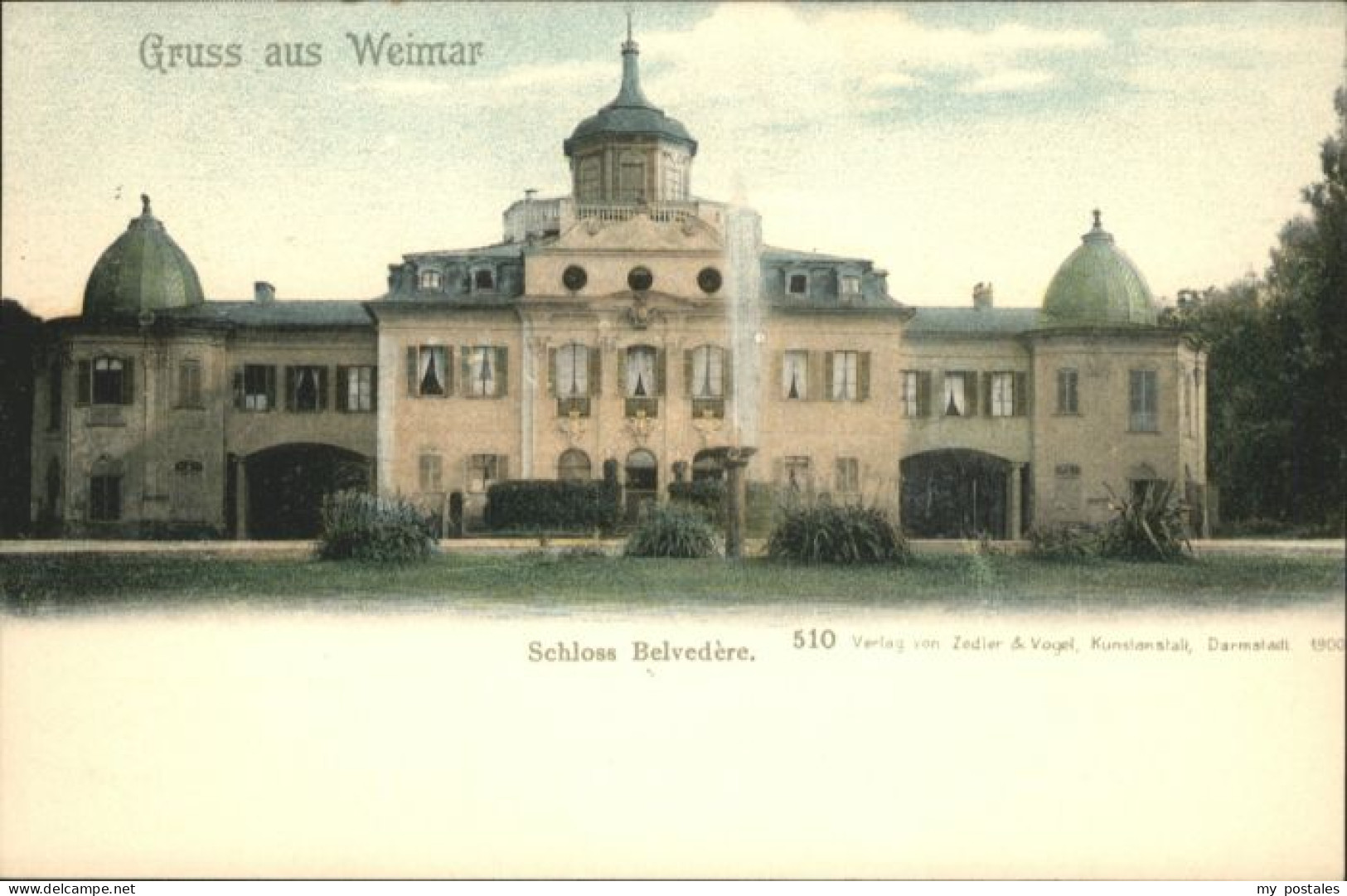 70891821 Weimar Thueringen Weimar Schloss Belvedere * Weimar