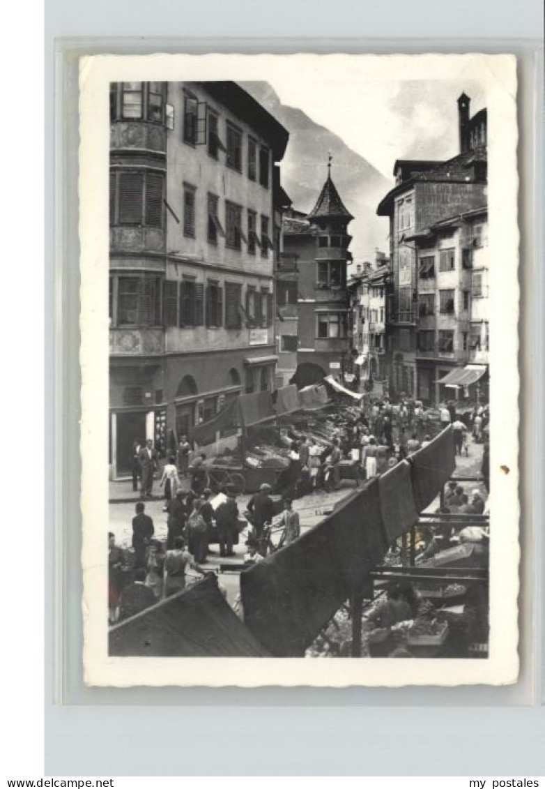 70893243 Bolzano Bolzano Bozen Piazza Erbe Obstmarkt x Bozen