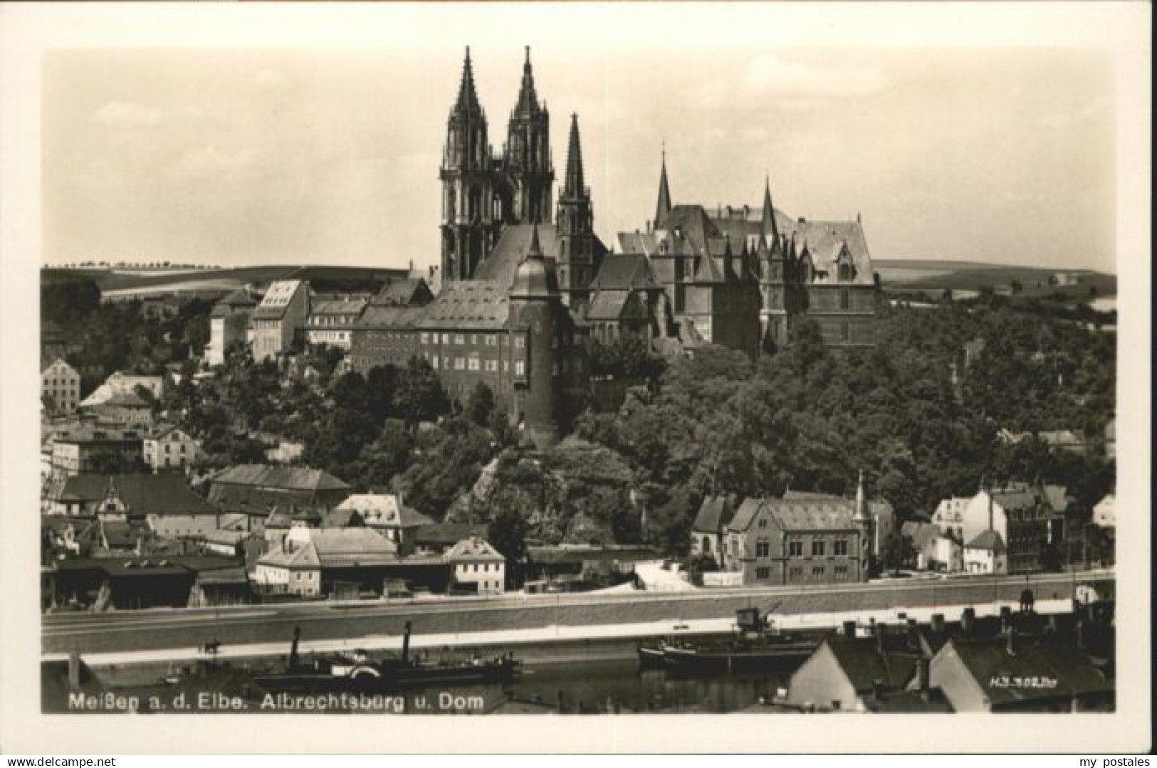 70893299 Meissen Elbe Sachsen Meissen Albrechtsburg Dom *