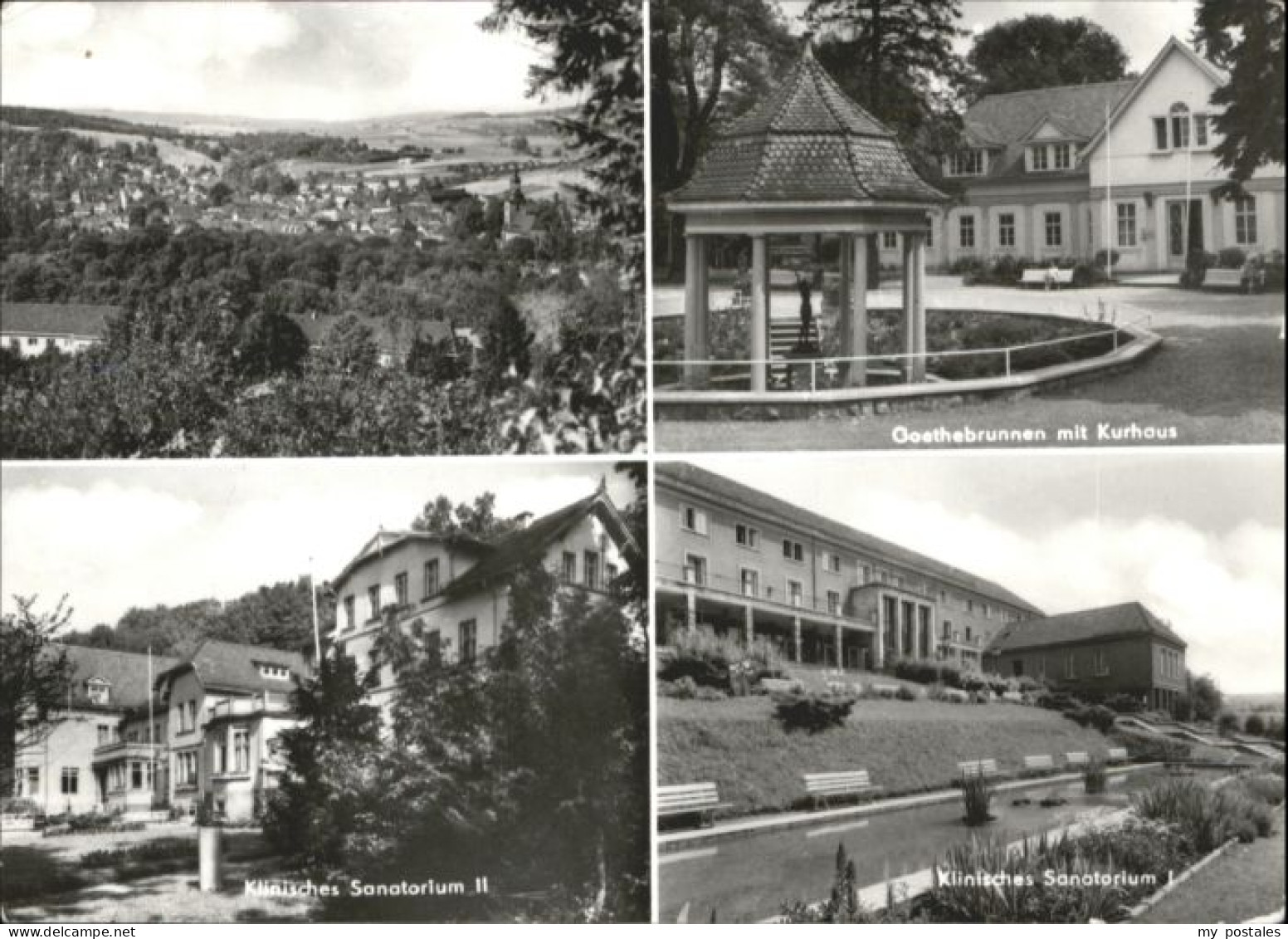 70893552 Bad Berka Bad Berka Goethebrunnen Kurhaus Sanatorium x Bad Berka