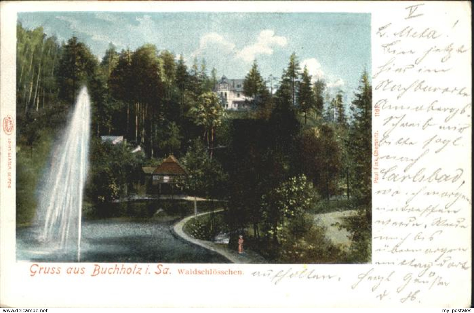 70911913 Annaberg-Buchholz Erzgebirge Annaberg-Buchholz Waldschloesschen Springb