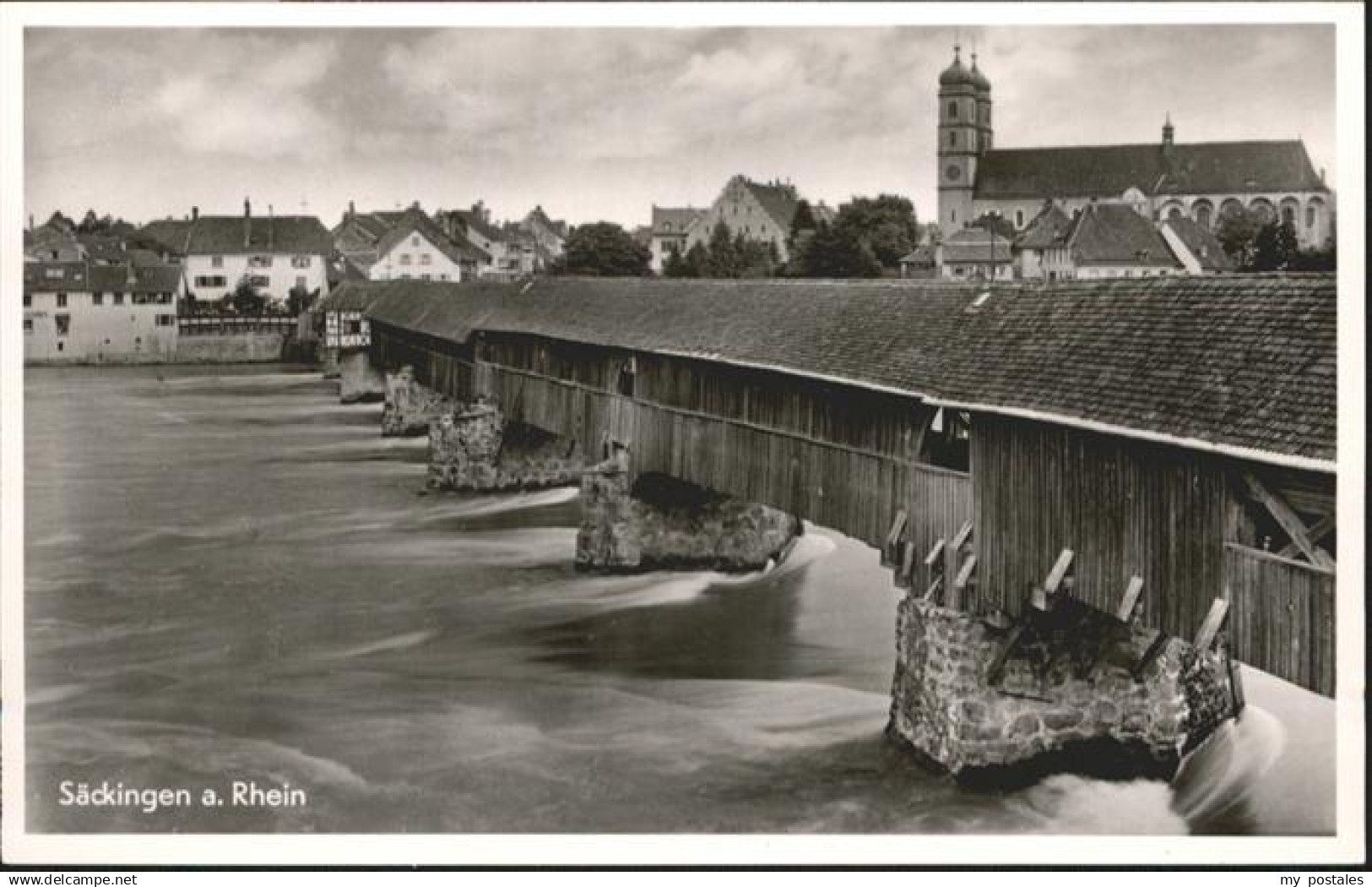 70911949 Bad Saeckingen Bad Saeckingen Bruecke