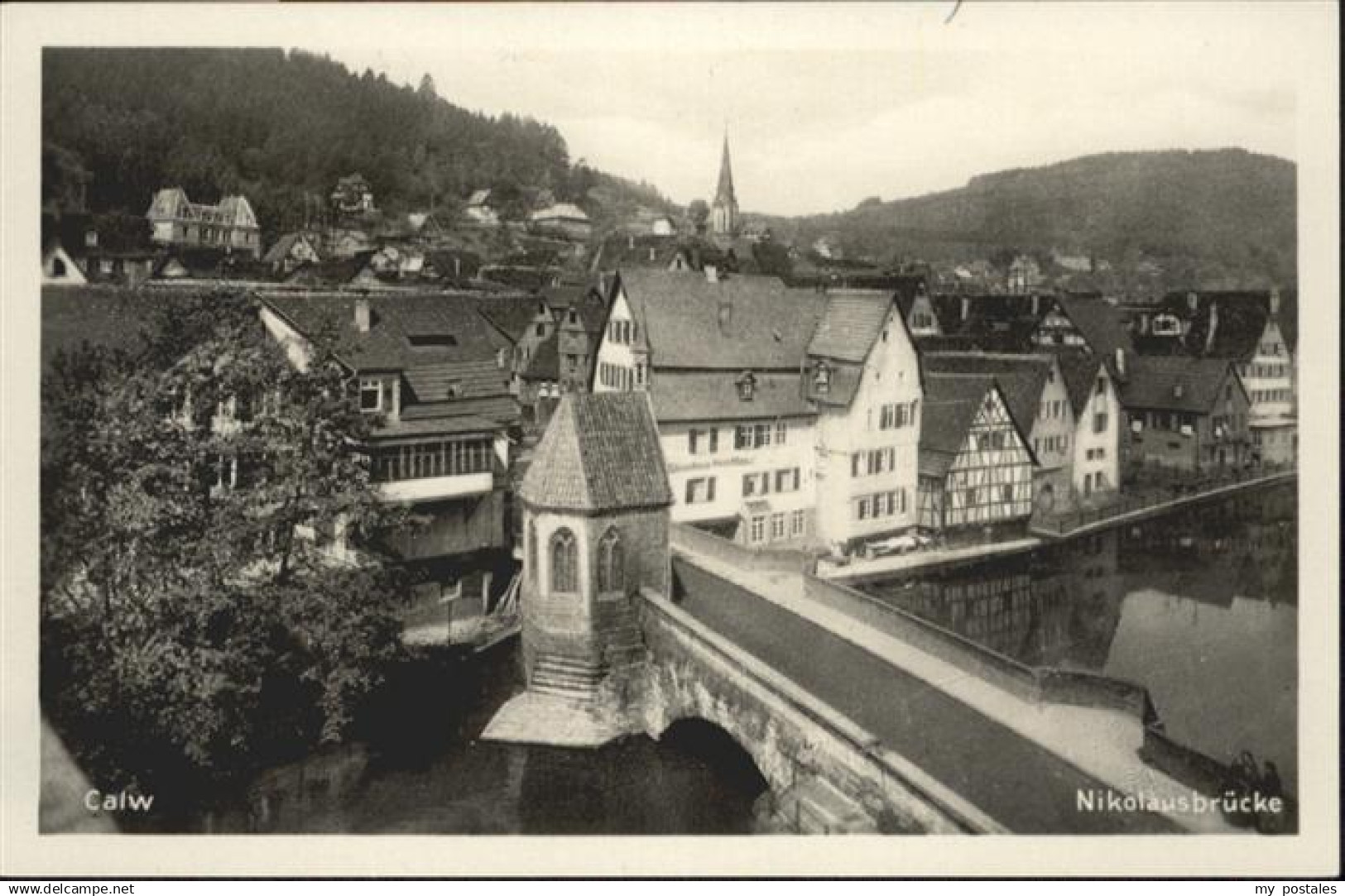 70912234 Calw Calw Nikolausbruecke *