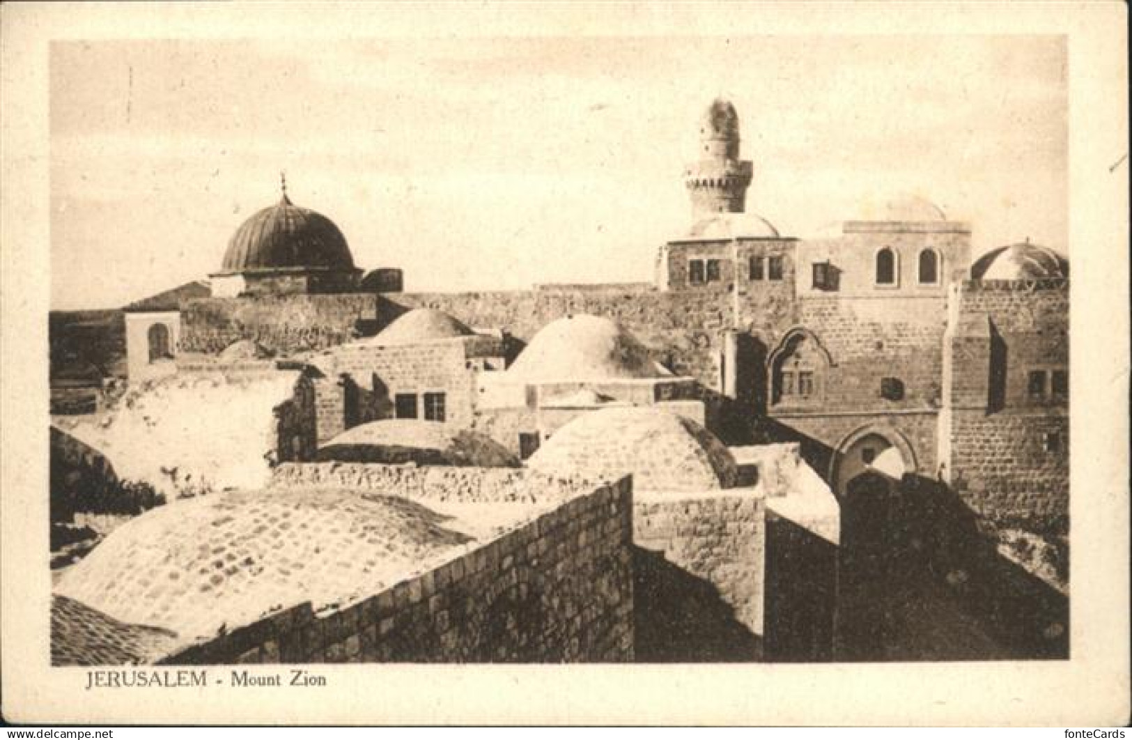 70915046 Jerusalem Yerushalayim Jerusalem Mount Zion *