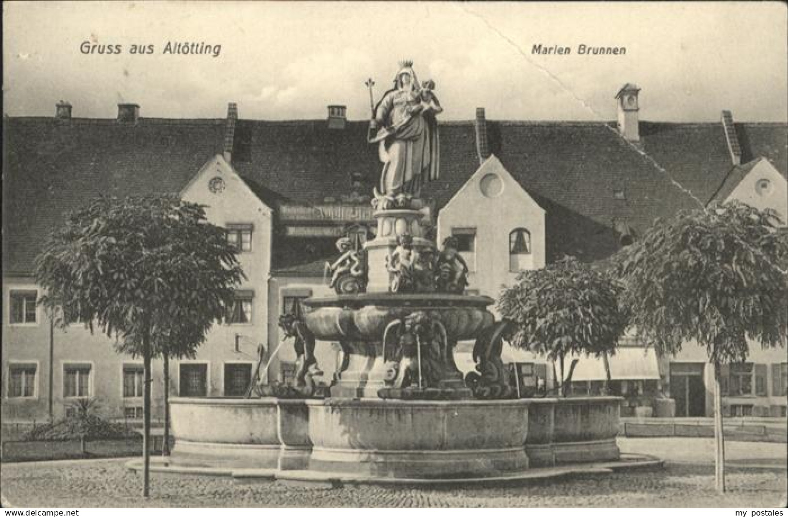 70925400 Altoetting Altoetting Marien Brunnen x