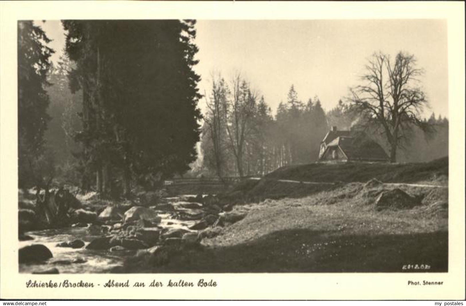 70925431 Schierke Harz Schierke Kalten Bode *