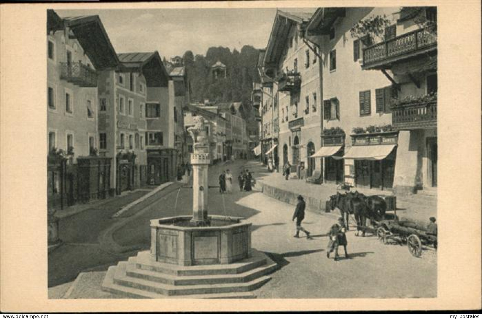 70940756 Berchtesgaden Berchtesgaden Marktplatz * Berchtesgaden