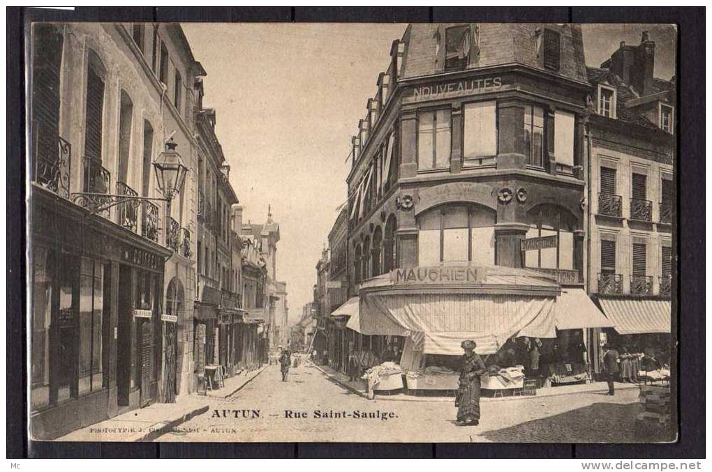 71 - Autun - Rue Saint-Saulge - Mauchien - Coiffeur