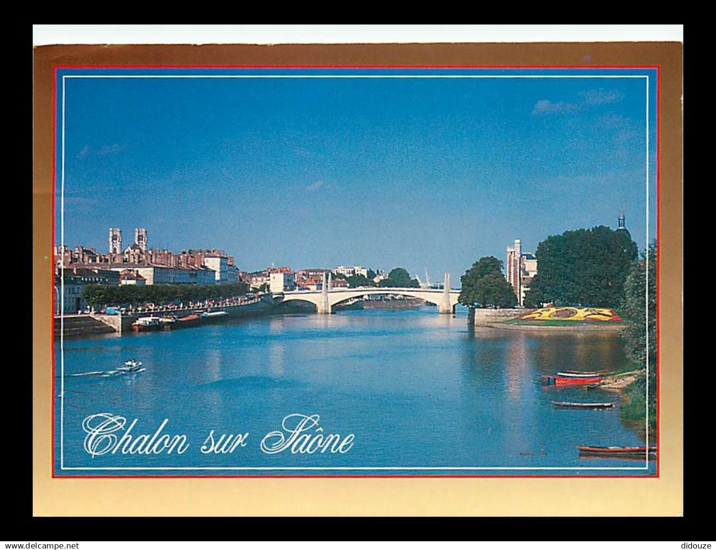 71 - Chalon sur Saone - La Saone - Flamme Postale de Chalon sur Saone - CPM - Voir Scans Recto-Verso