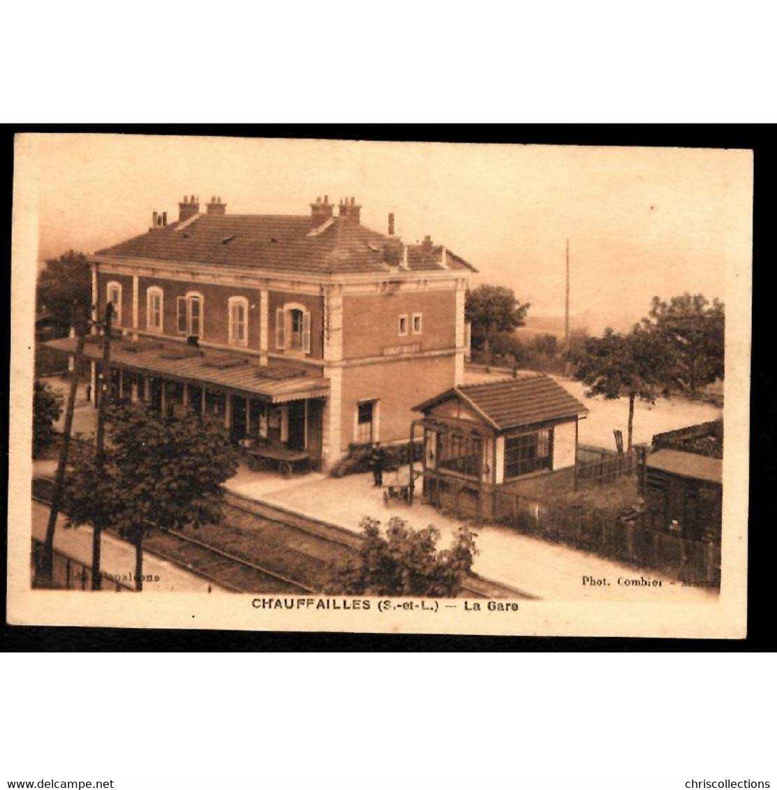 71 - CHAUFFAILLES (Saône et Loire) - La Gare