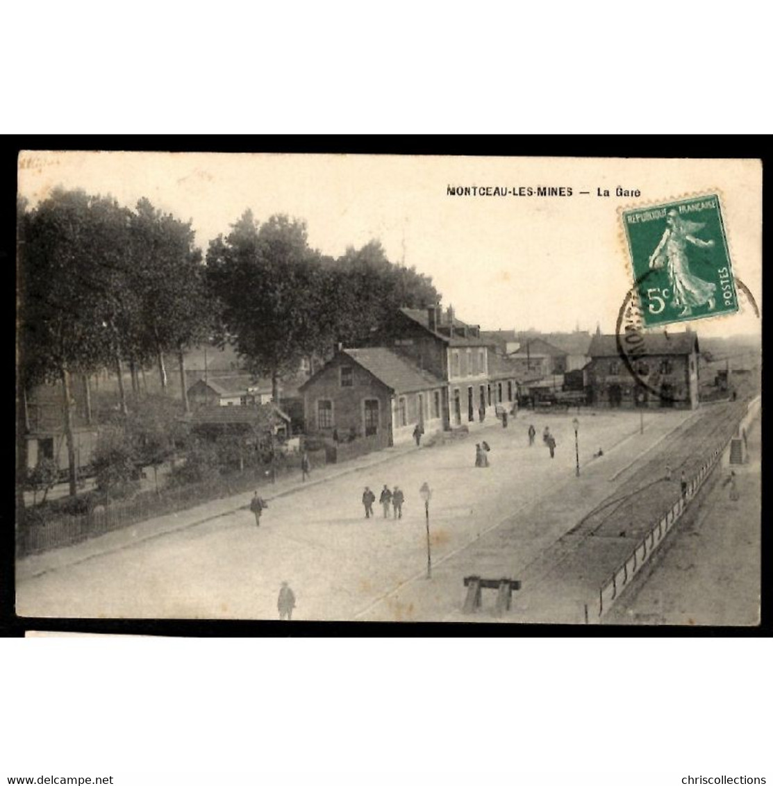 71 - MONTCEAU LES MINES (Saône et Loire) - La Gare