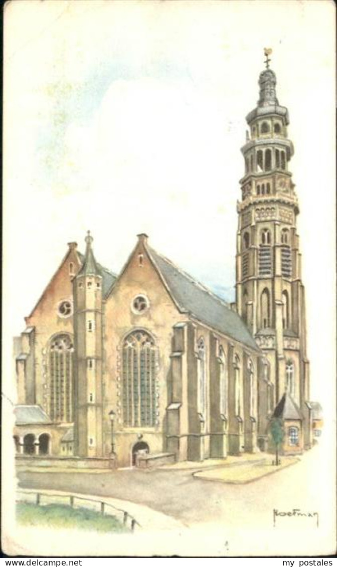 71033648 Middelburg Zeeland Kerk Lange Jan  Middelburg