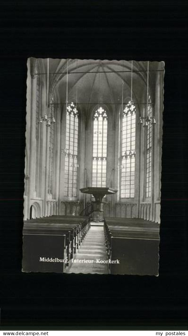 71059144 Middelburg Zeeland Koorkerk Middelburg