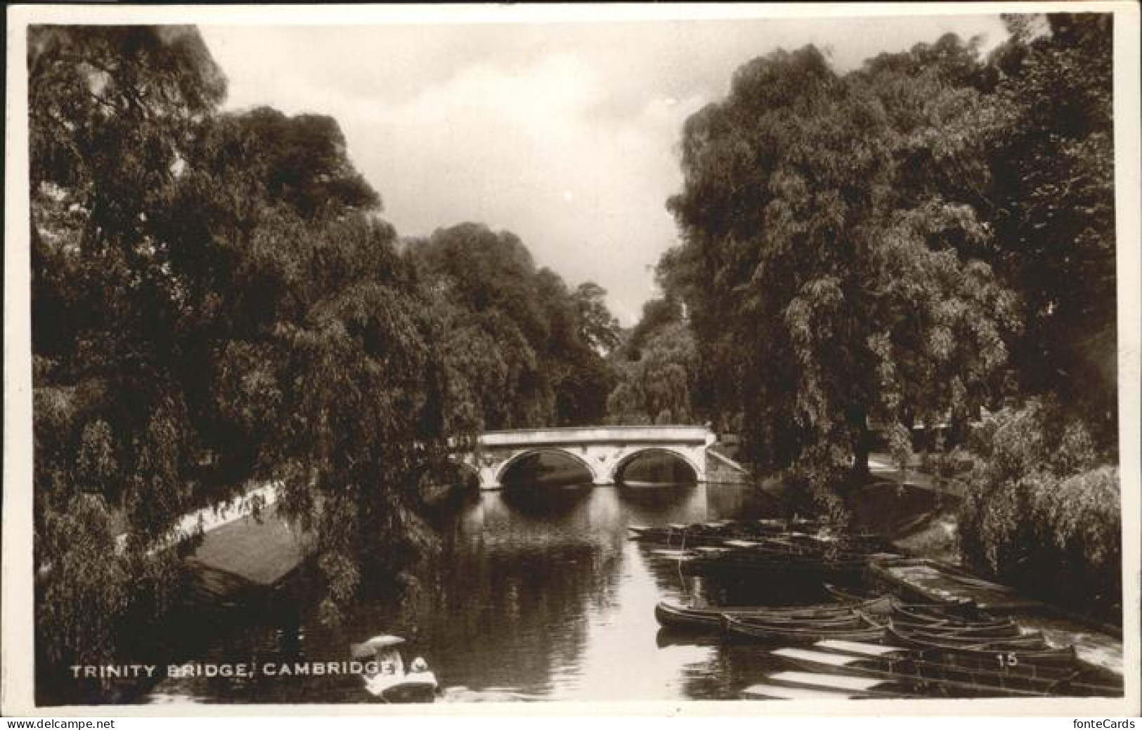 71060478 Cambridge Cambridgeshire Trinity Bridge Cambridge