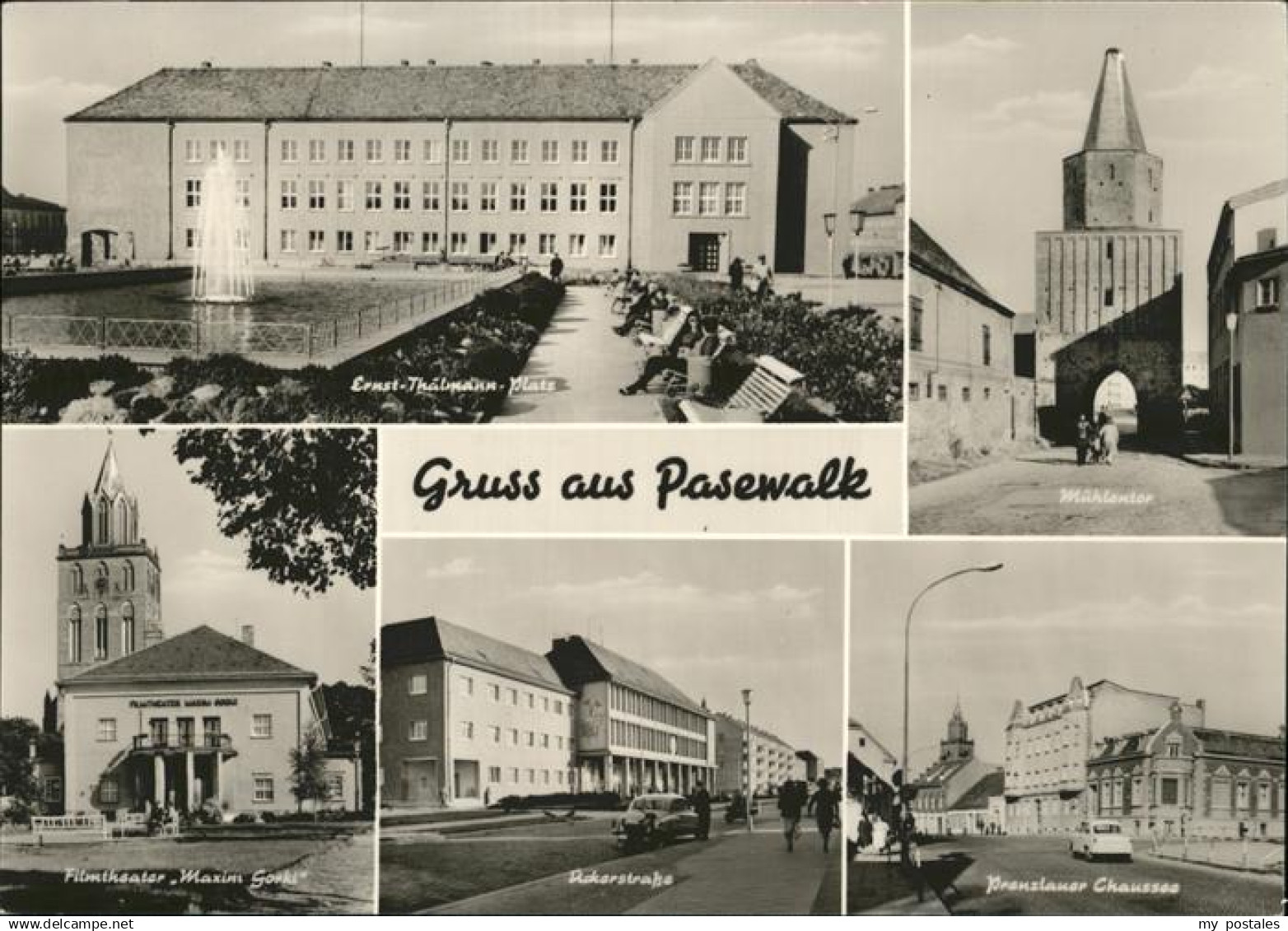 71279896 Pasewalk Muehlentor Filmtheater Prenzlauer Chaussee