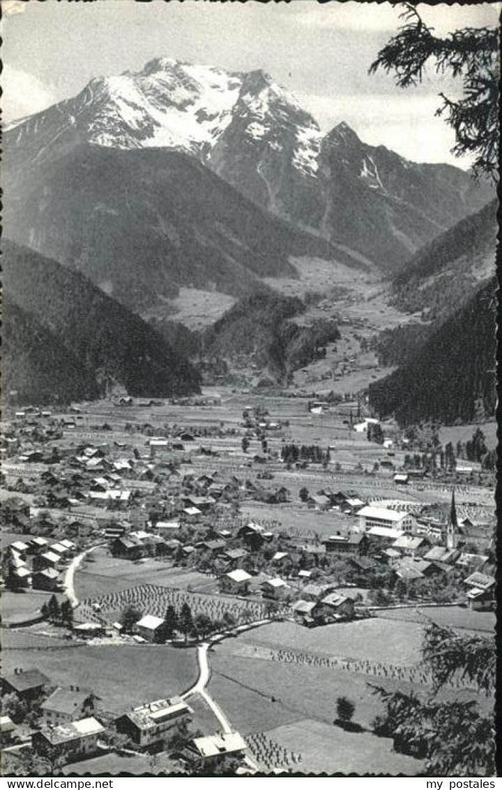 71341119 Mayrhofen Zillertal Panorama Zillertal mit Gruenberg