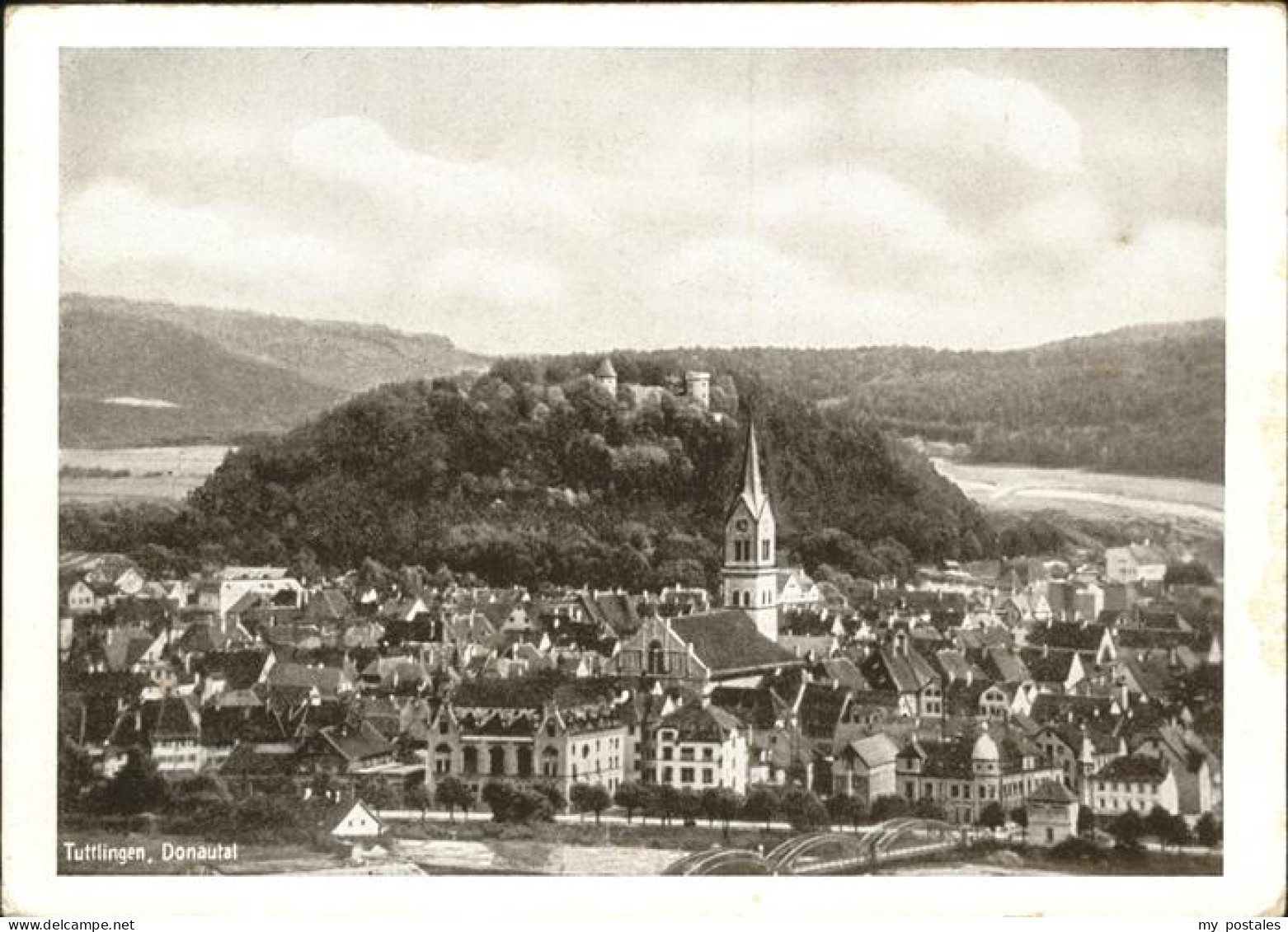 71361683 Tuttlingen Gesamtansicht mit Kirche Tuttlingen