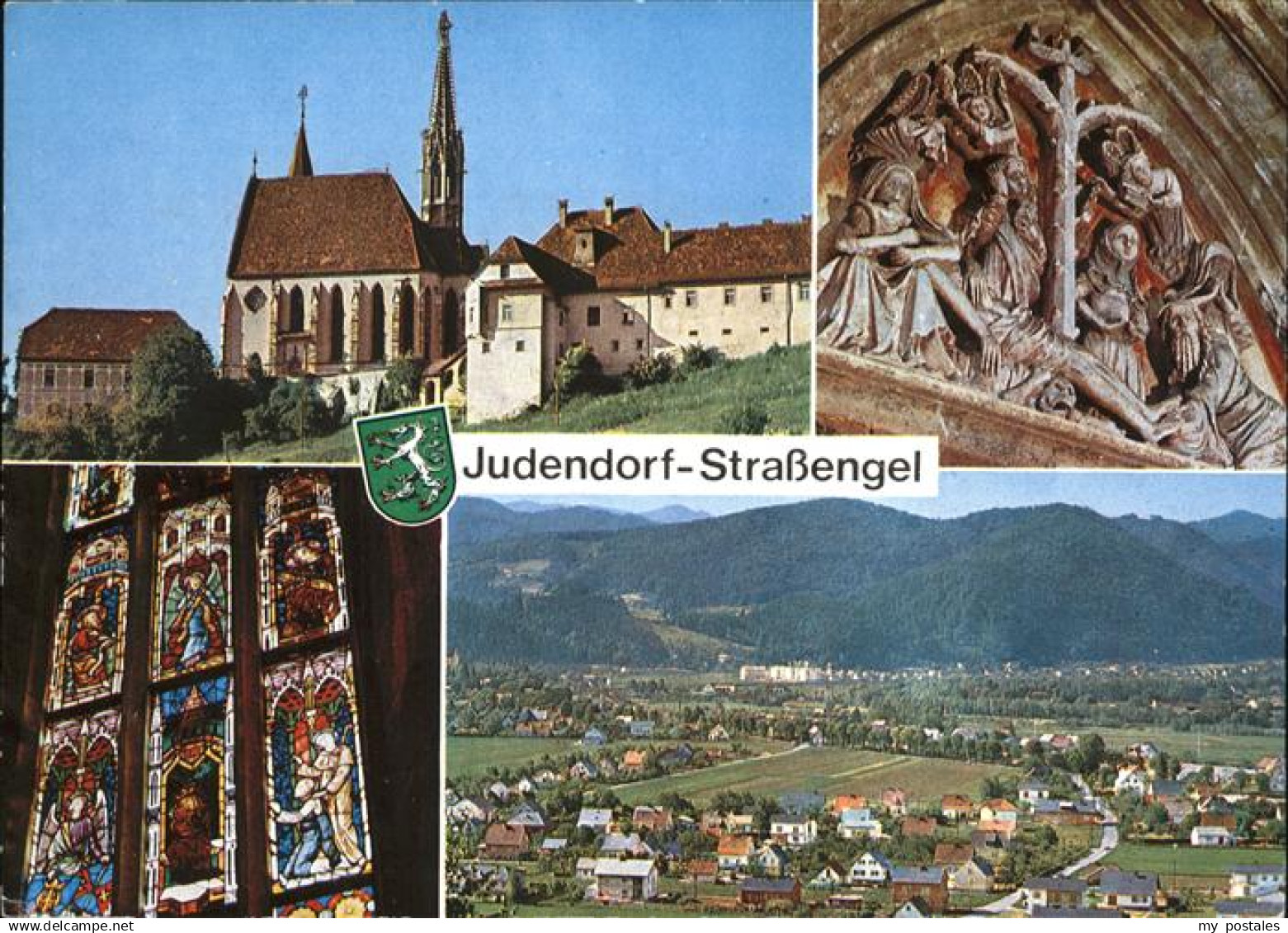 71429429 Judendorf-Strassengel Panorama und Wallfahrtskirche Maria Strassengel T