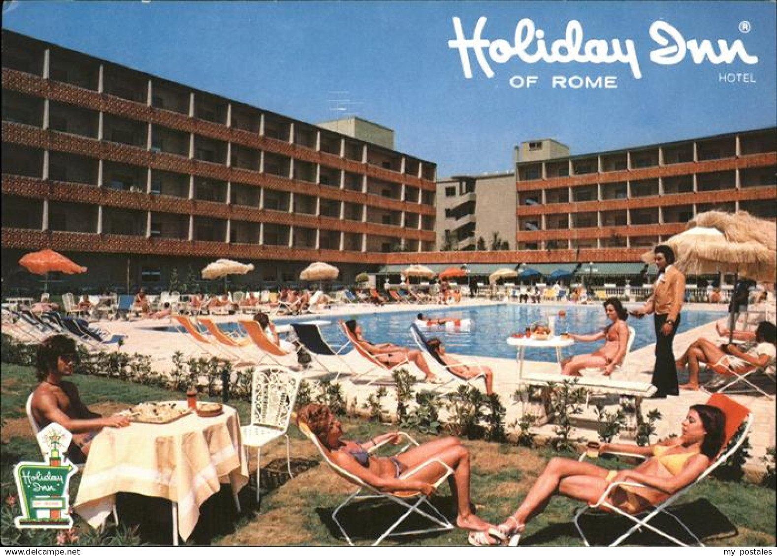 71451837 Rom Roma Holiday Inn Hotel of Rome Swimming Pool