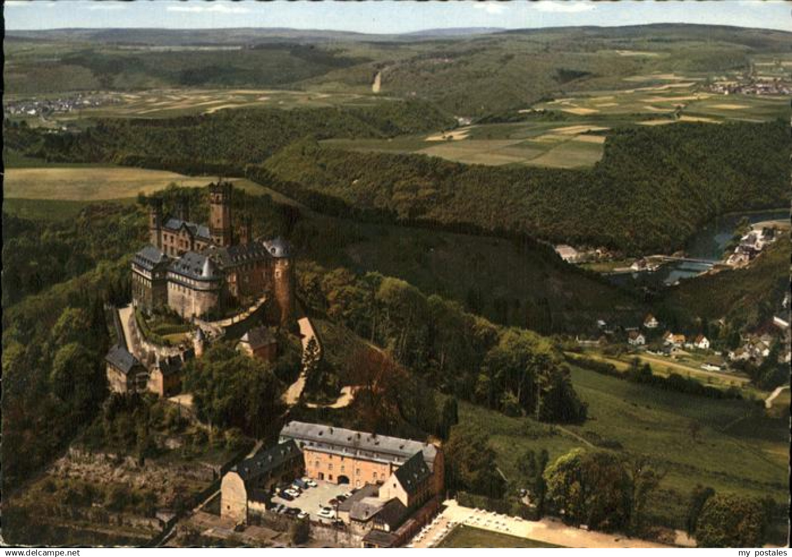 71484747 Schaumburg Diez Schloss Schaumburg Fliegeraufnahme