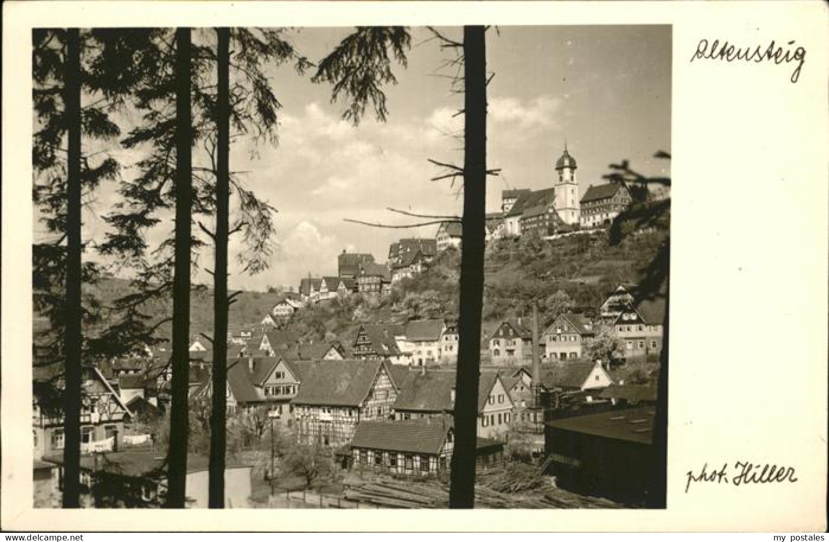 71495658 Altensteig Schwarzwald Panorama Altensteig